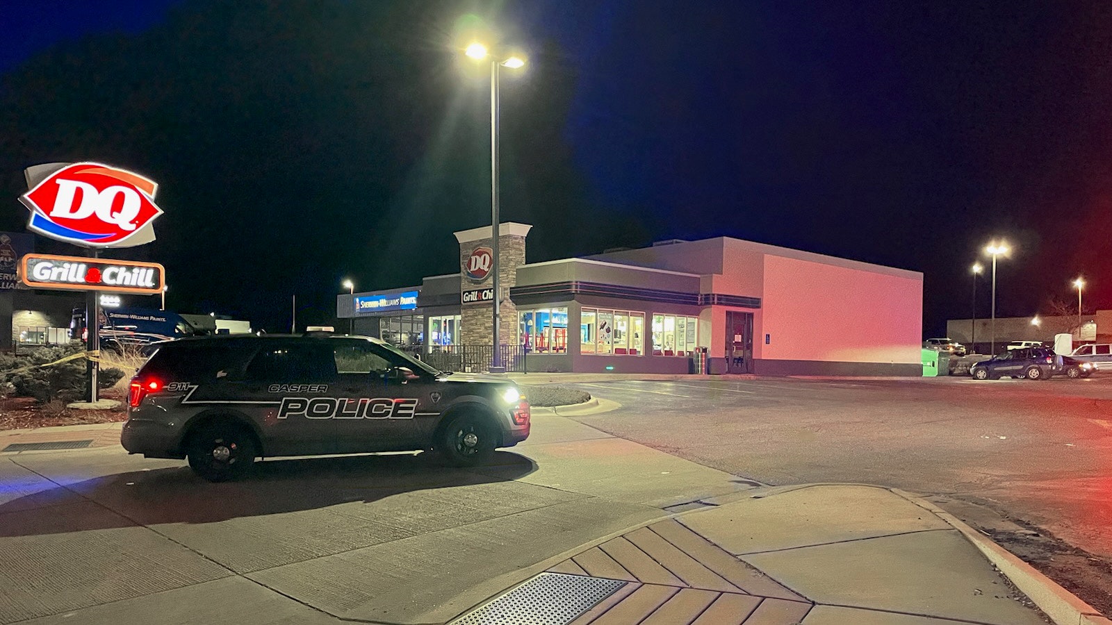 Casper Police Department were called to a shooting at an east-side Dairy Queen on Sunday night. Investigation revealed the accidental discharge of a weapon sent an 18-year-old to the hospital with a gunshot wound.