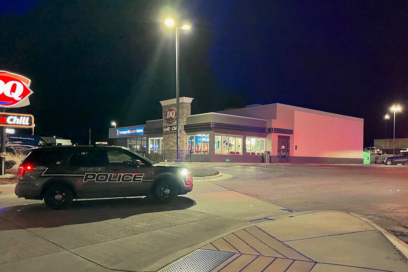 Casper Police Department were called to a shooting at an east-side Dairy Queen on Sunday night. Investigation revealed the accidental discharge of a weapon sent an 18-year-old to the hospital with a gunshot wound.