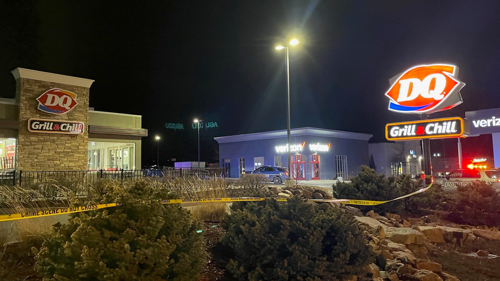 Casper’s eastside Dairy Queen remained closed to customers Monday following the accidental discharge of a weapon on Sunday night.