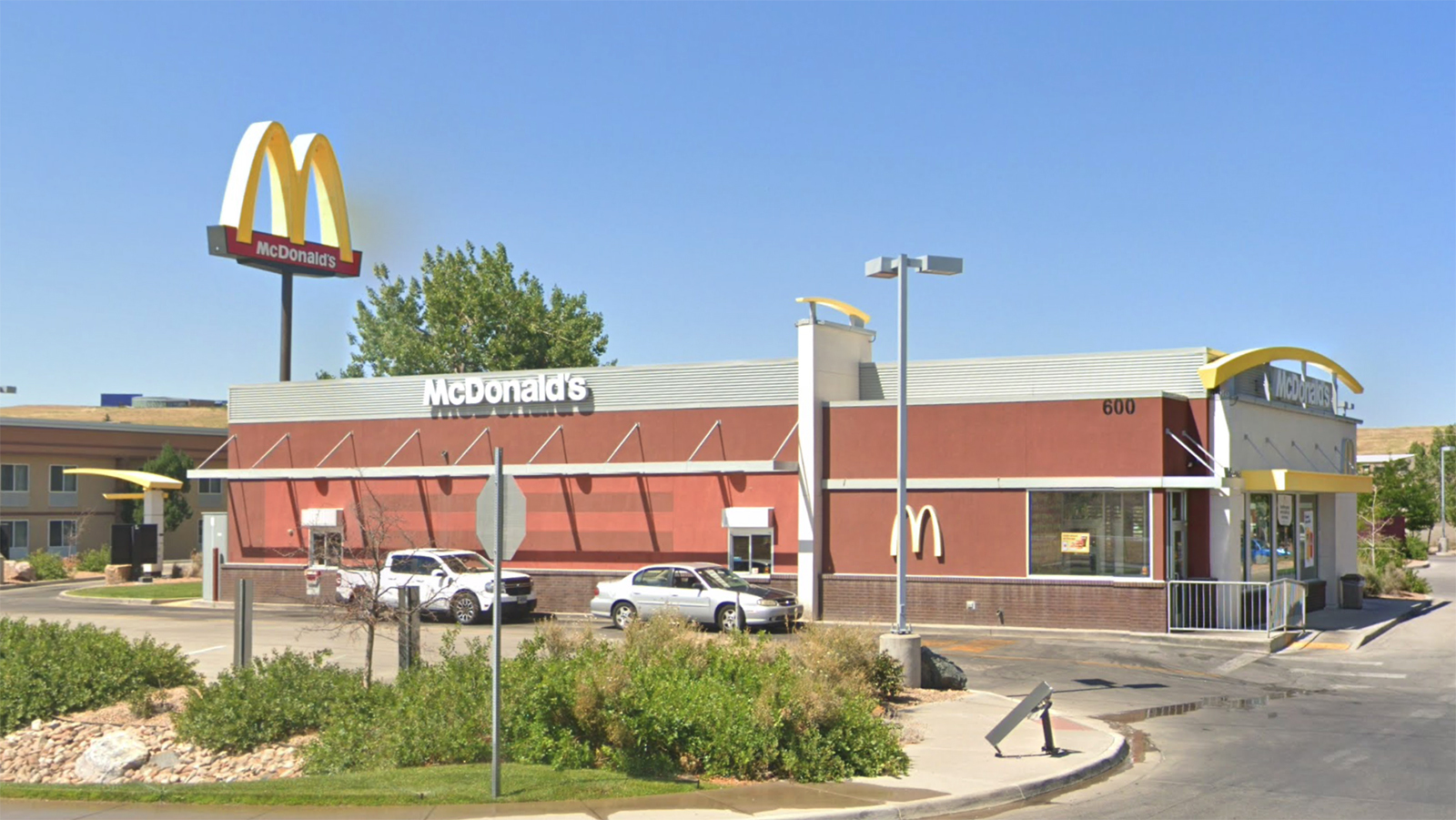 The McDonald's restaurant at 600 F St. in Casper, Wyoming.