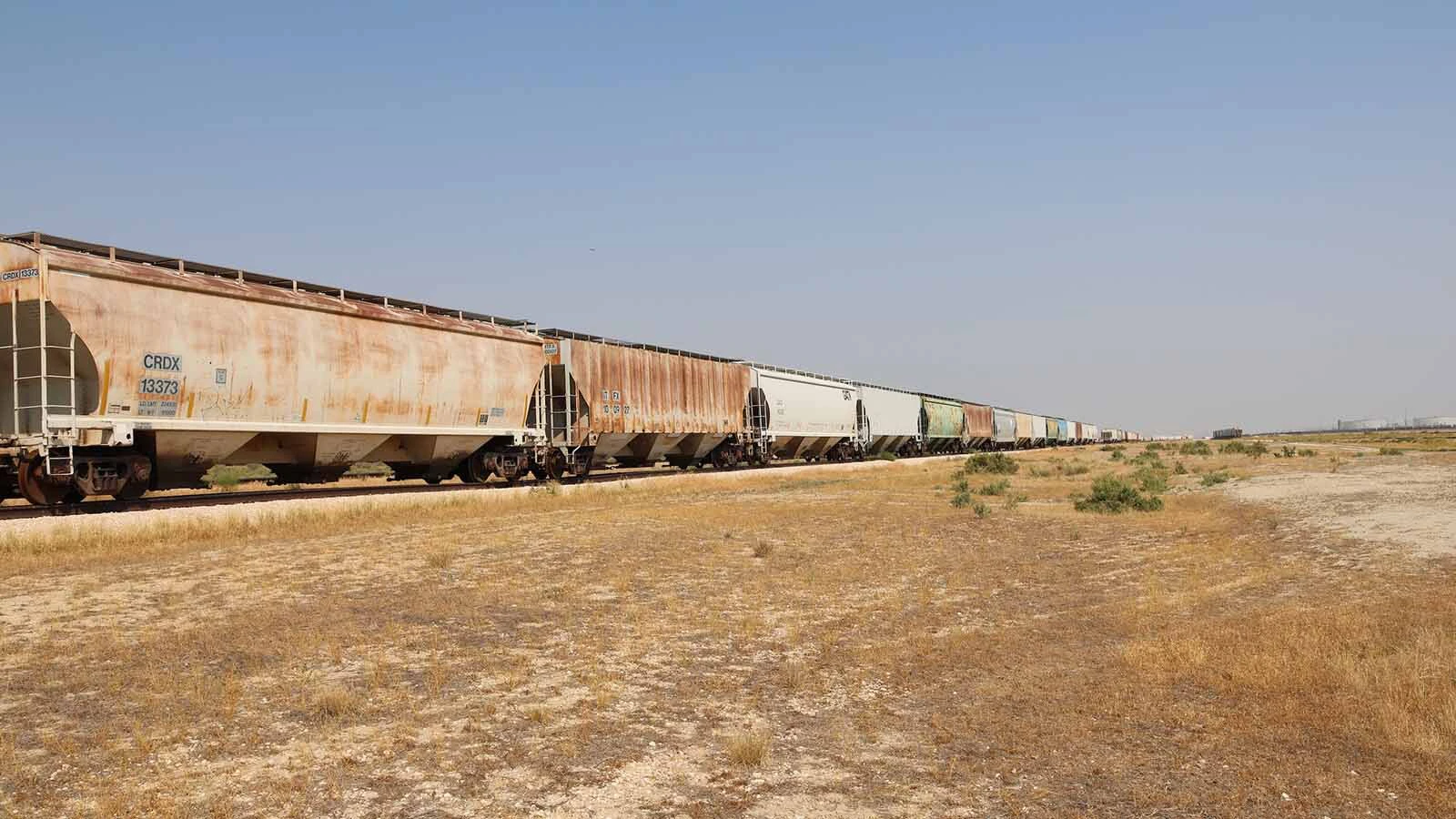 Bentonite represents a major commodity being shipped out of Casper.