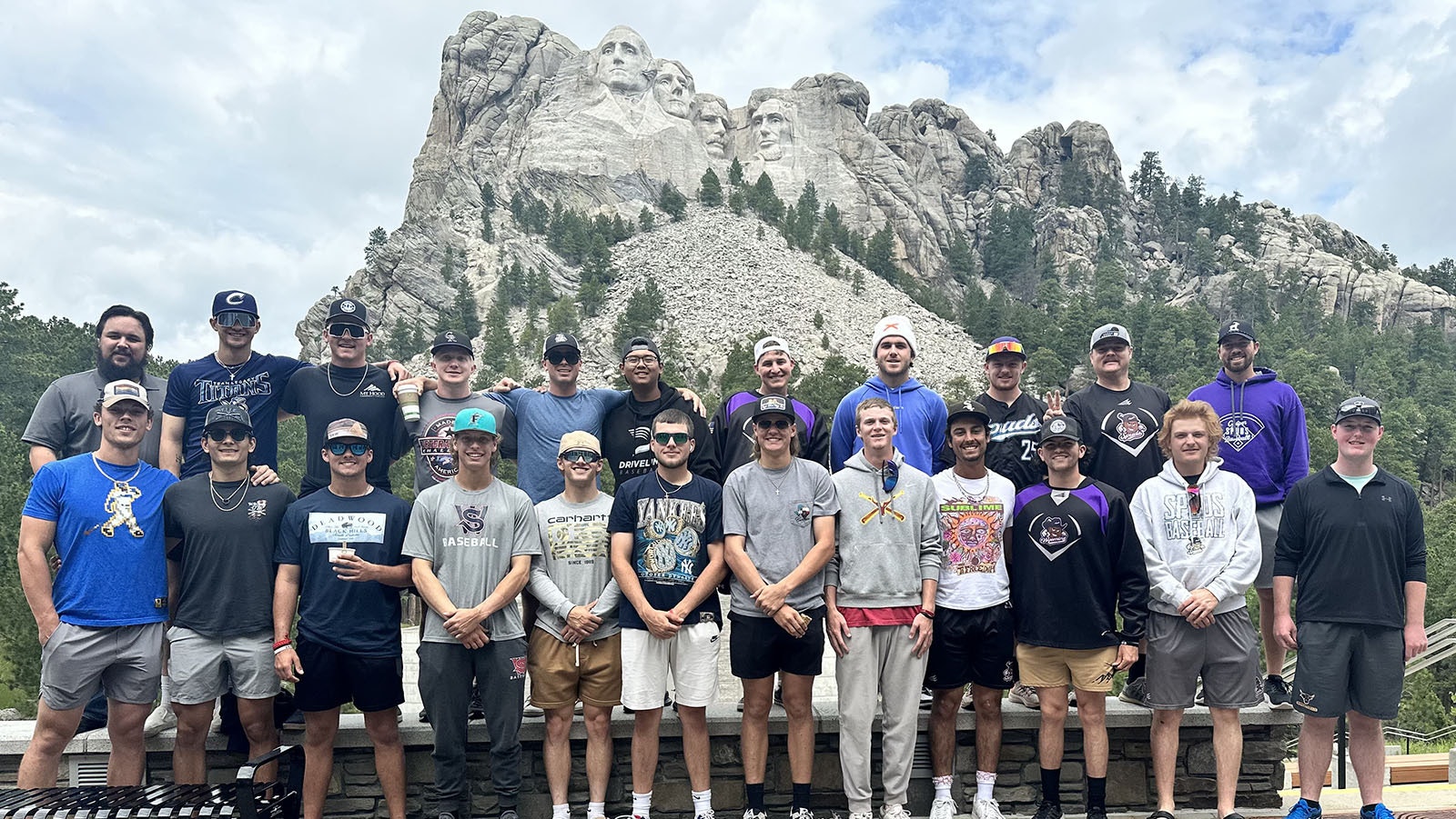 The Casper Spuds took a little break from their summer schedule to visit Mount Rushmore.