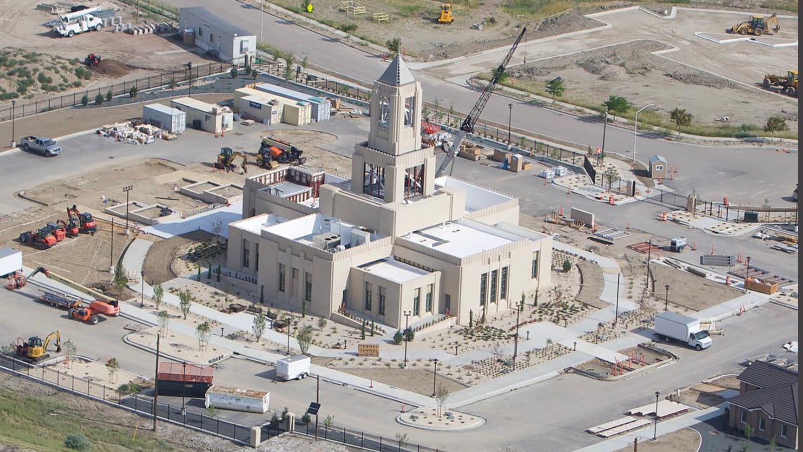 A Church of Jesus Christ of Latter-day Saints temple being built in Casper is similar to one planned for Cody, Wyoming.