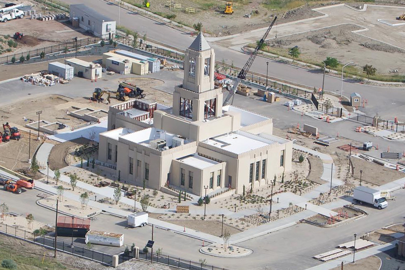 A Church of Jesus Christ of Latter-day Saints temple being built in Casper is similar to one planned for Cody, Wyoming.