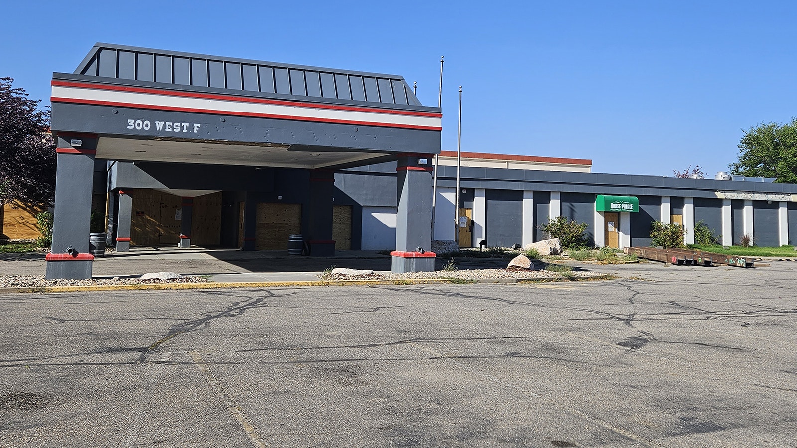 One place a growing Casper, Wyoming, homeless population has been camping out at is the vacant Econo Lodge motel.