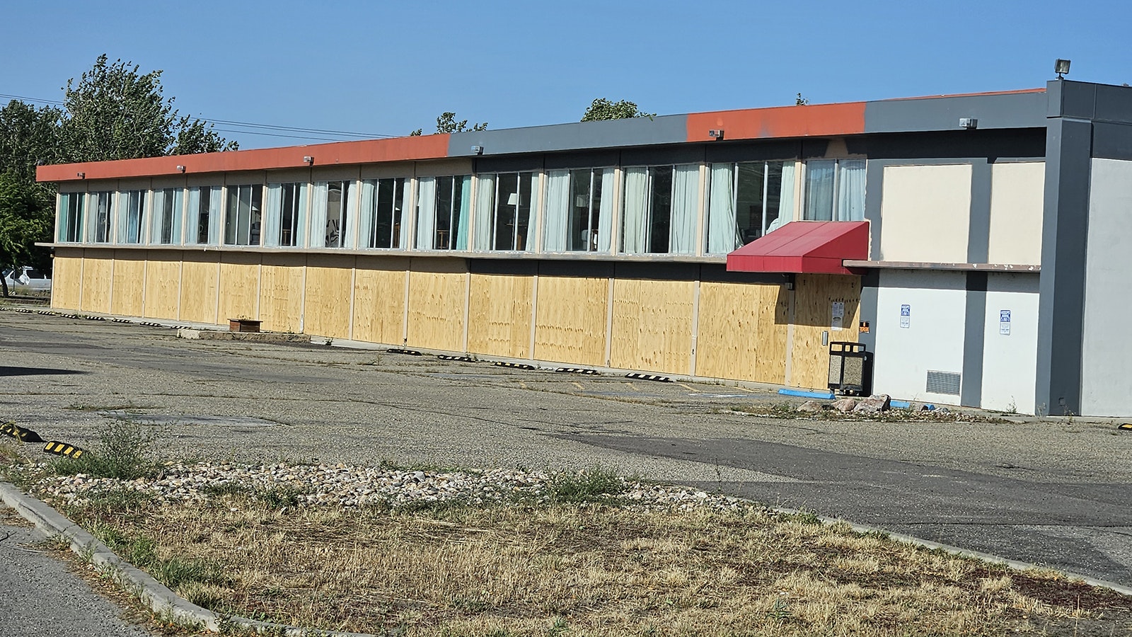 The vacant Econo Lodge at 300 W. F St. in Casper has become a haven for squatting homeless people.