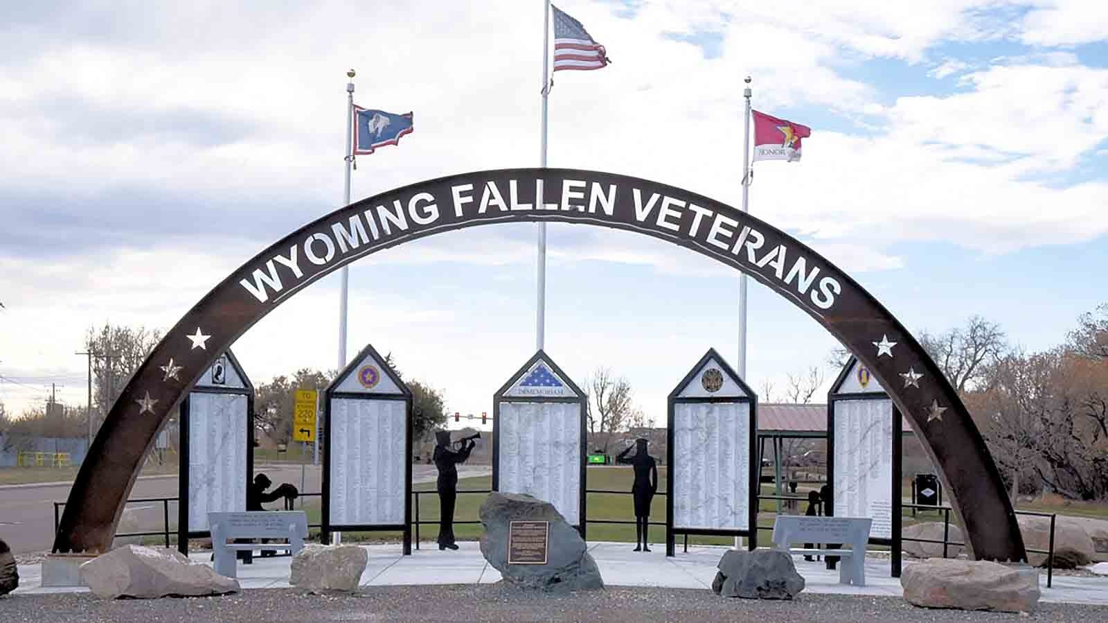 Staff Sgt. Tomas L. Cotner's name is listed on the Wyoming Fallen Veterans memorial in Casper.