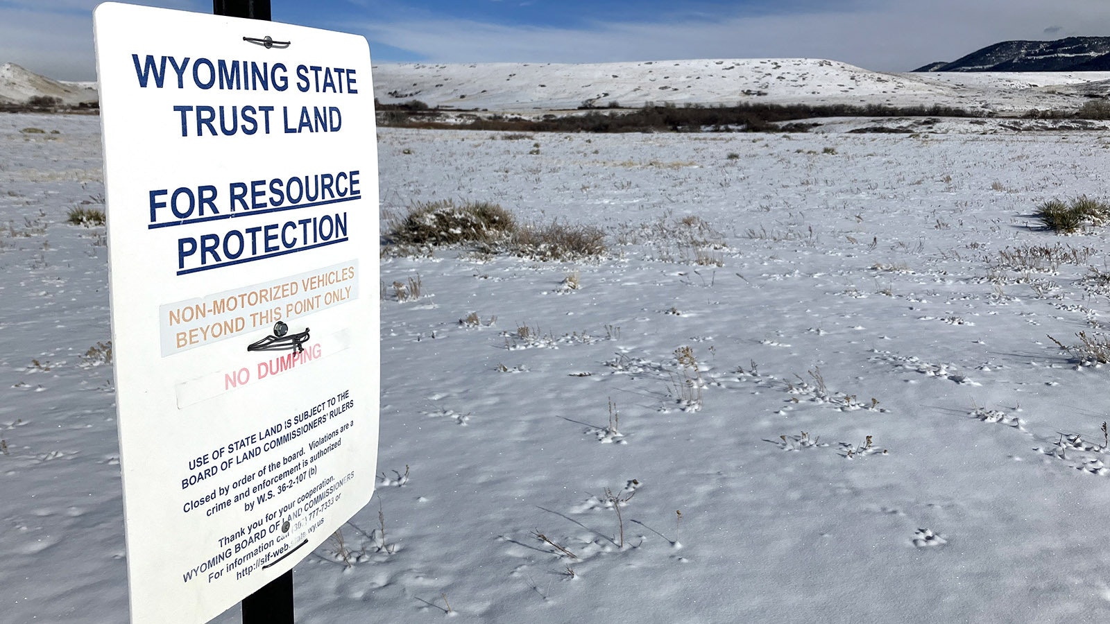 Land set aside for non-motorized use is being considered for a gravel mining operation at the base of Casper Mountain. Residents adjacent to the mine are raising opposition.