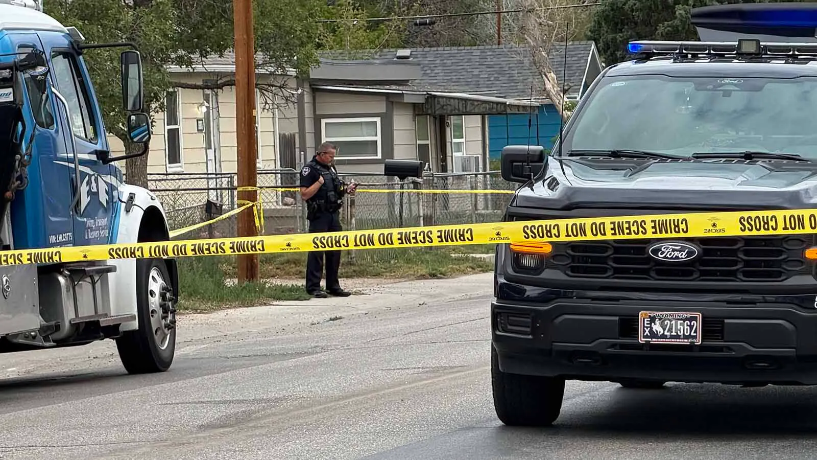 Casper police investigate a fatal shooting that happened just after 12 a.m. Saturday in the 700 block of North McKinley Street.