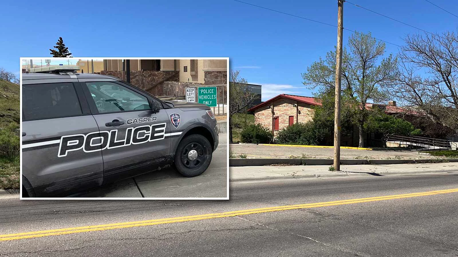 Two people are dead after what Casper police describe as a domestic-related shooting Friday between two people at or near this parking lot who knew each other. “I watched them pull a stretcher out here,” says a neighbor who witnessed the aftermath."
