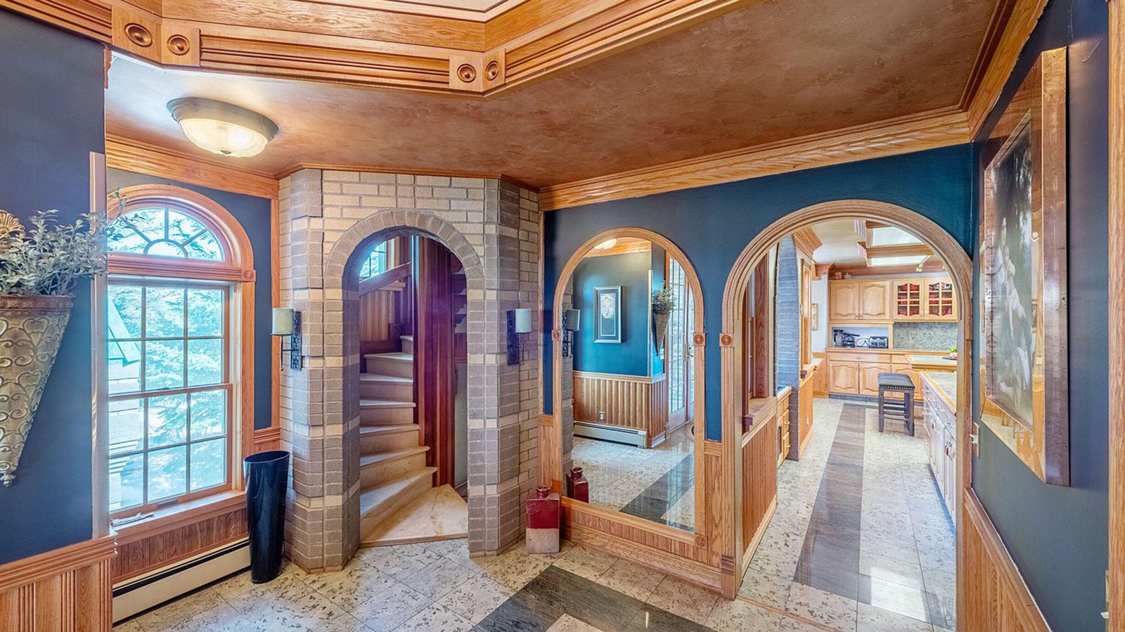 There's nothing ordinary about the Bedford Castle, with unique features throughout the 9,470-square-foot fairy tale castle.
