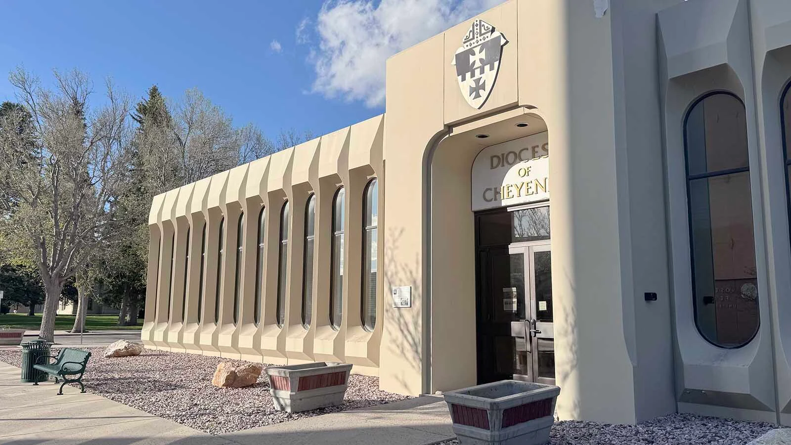 The office of the Catholic Diocese in downtown Cheyenne.