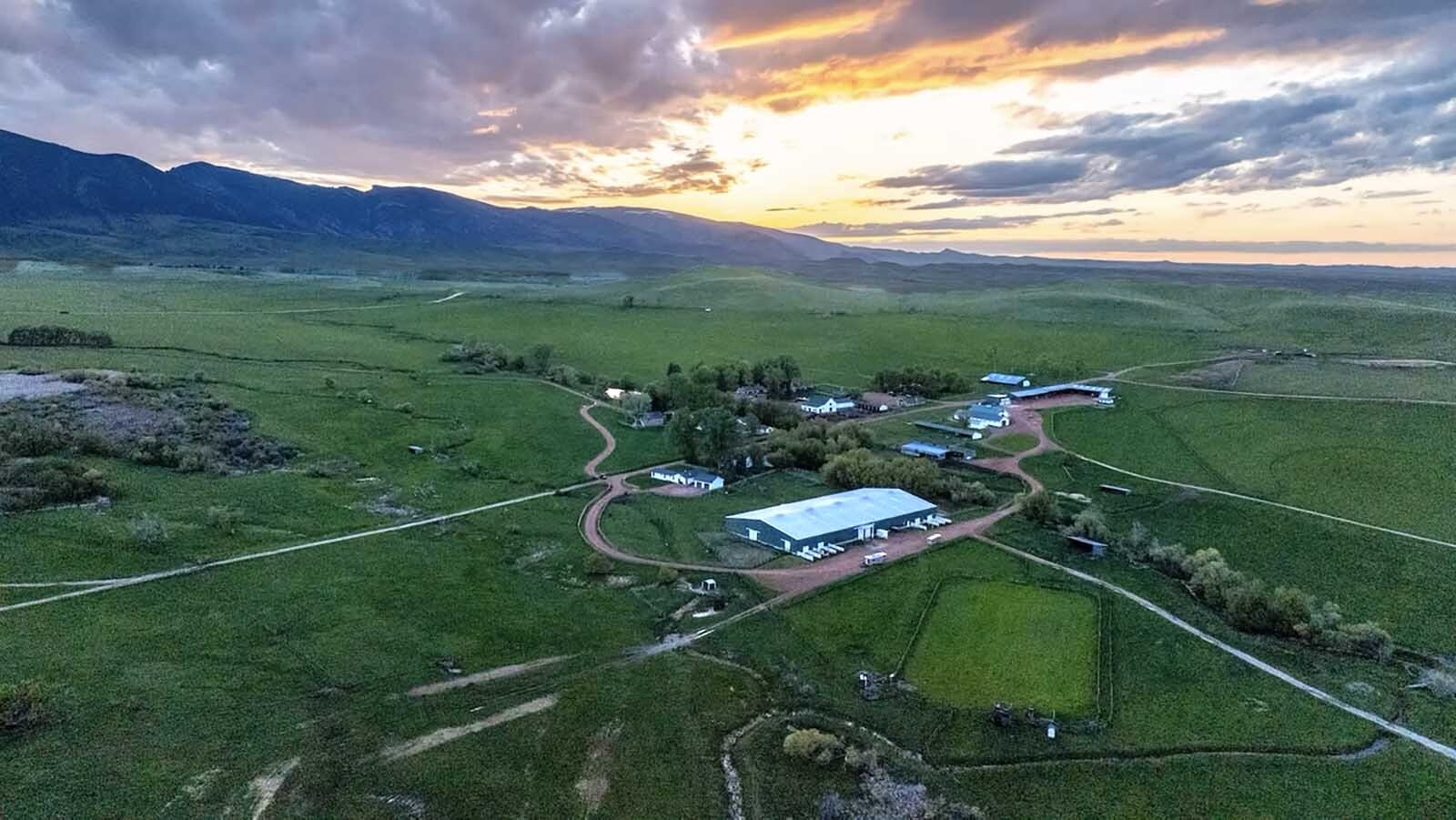 The Historic Cato Ranch is a working Black Angus cattle ranch.
