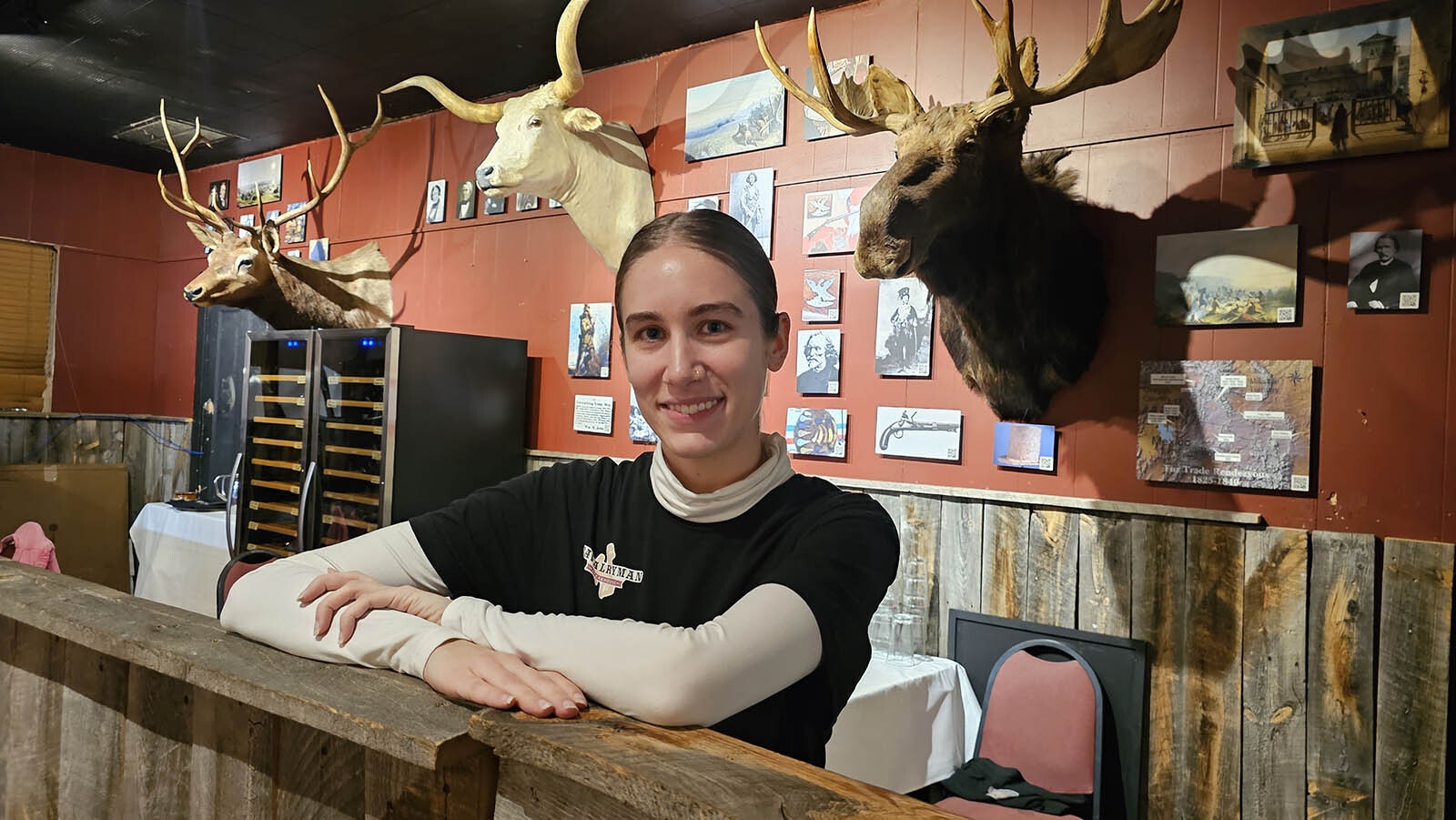 Chloe Zinsmeister was front of the house manager at Cavalryman Steakhouse in Laramie.