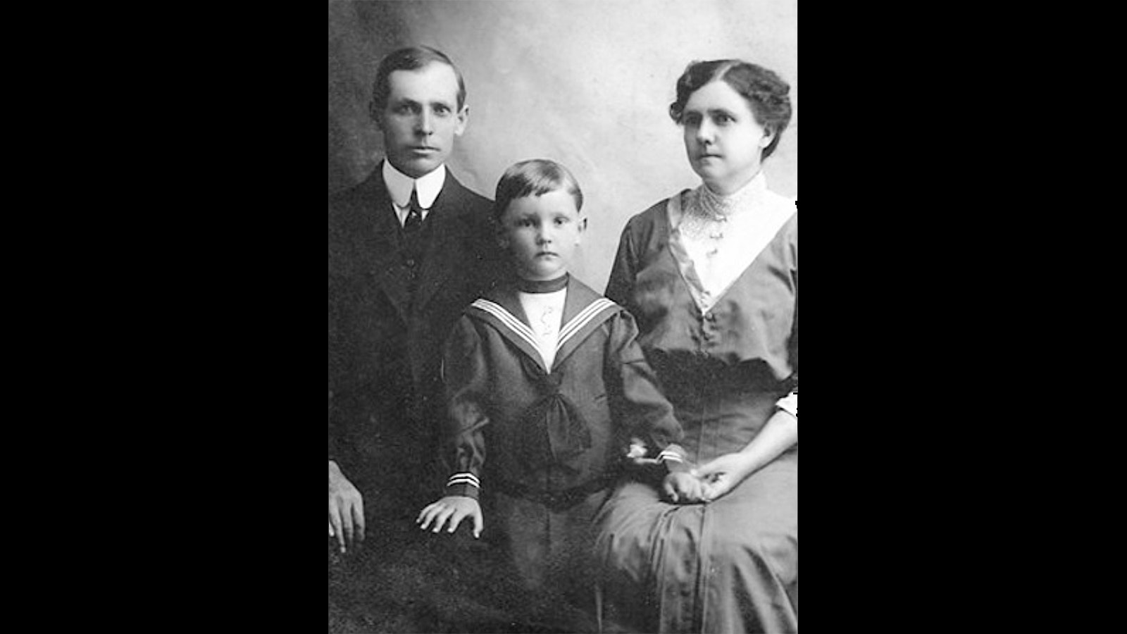 Joseph Cavender and his family.