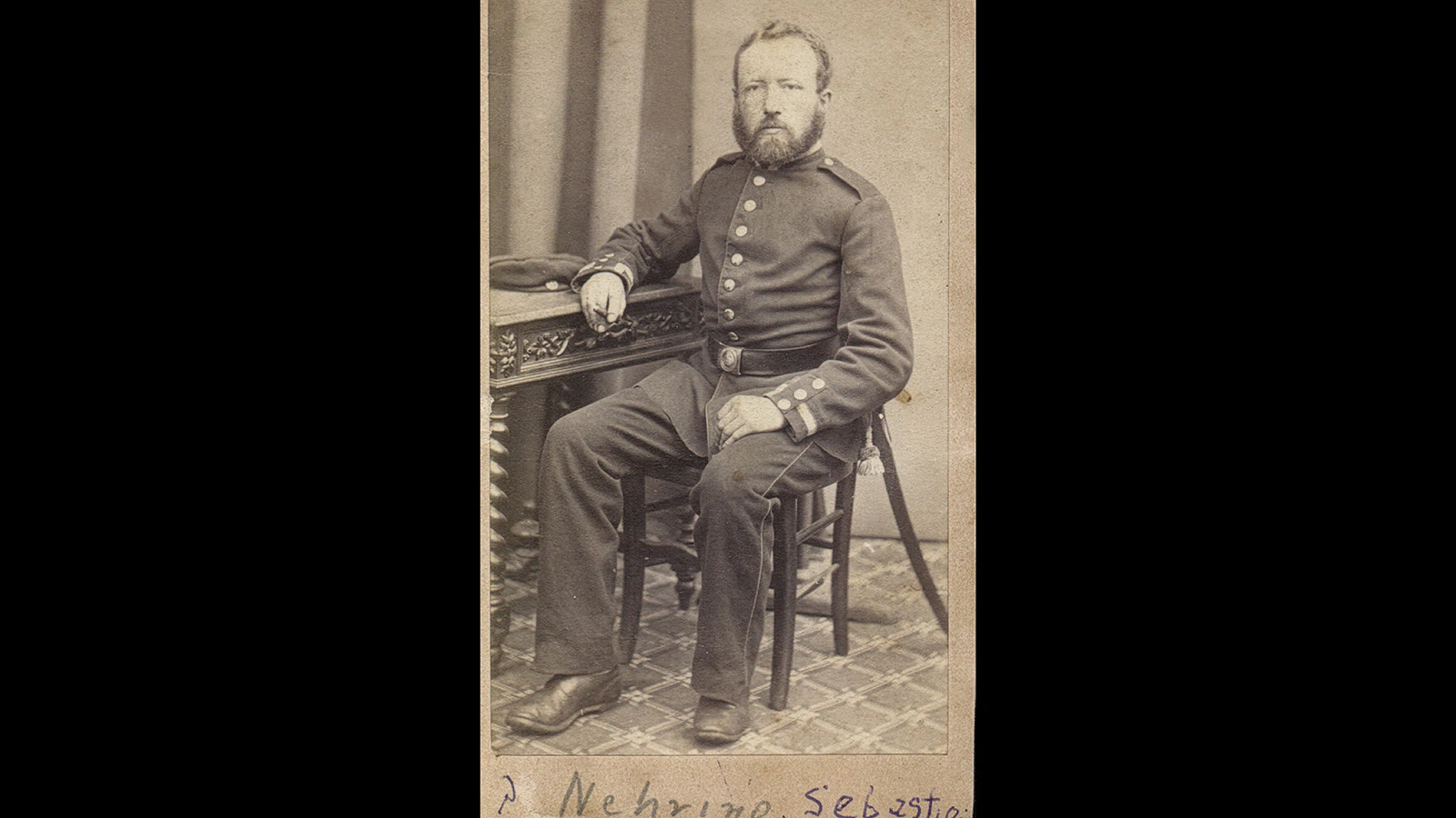 Sebastian Nehring was a German immigrant and Kansas farmer who had once served in the Prussian Army. He died in the Battle of Platte Bridge along with Lt. Caspar Collins.