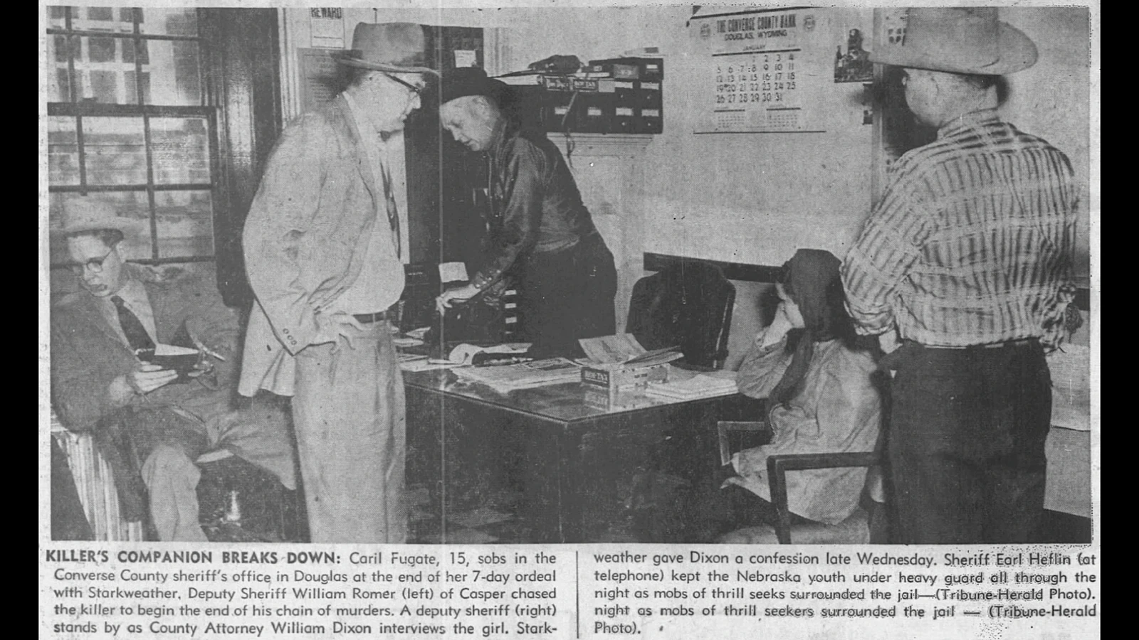 Earl Heflin made headlines when he nabbed serial killer Charles Starkweather and his girlfriend in 1958.