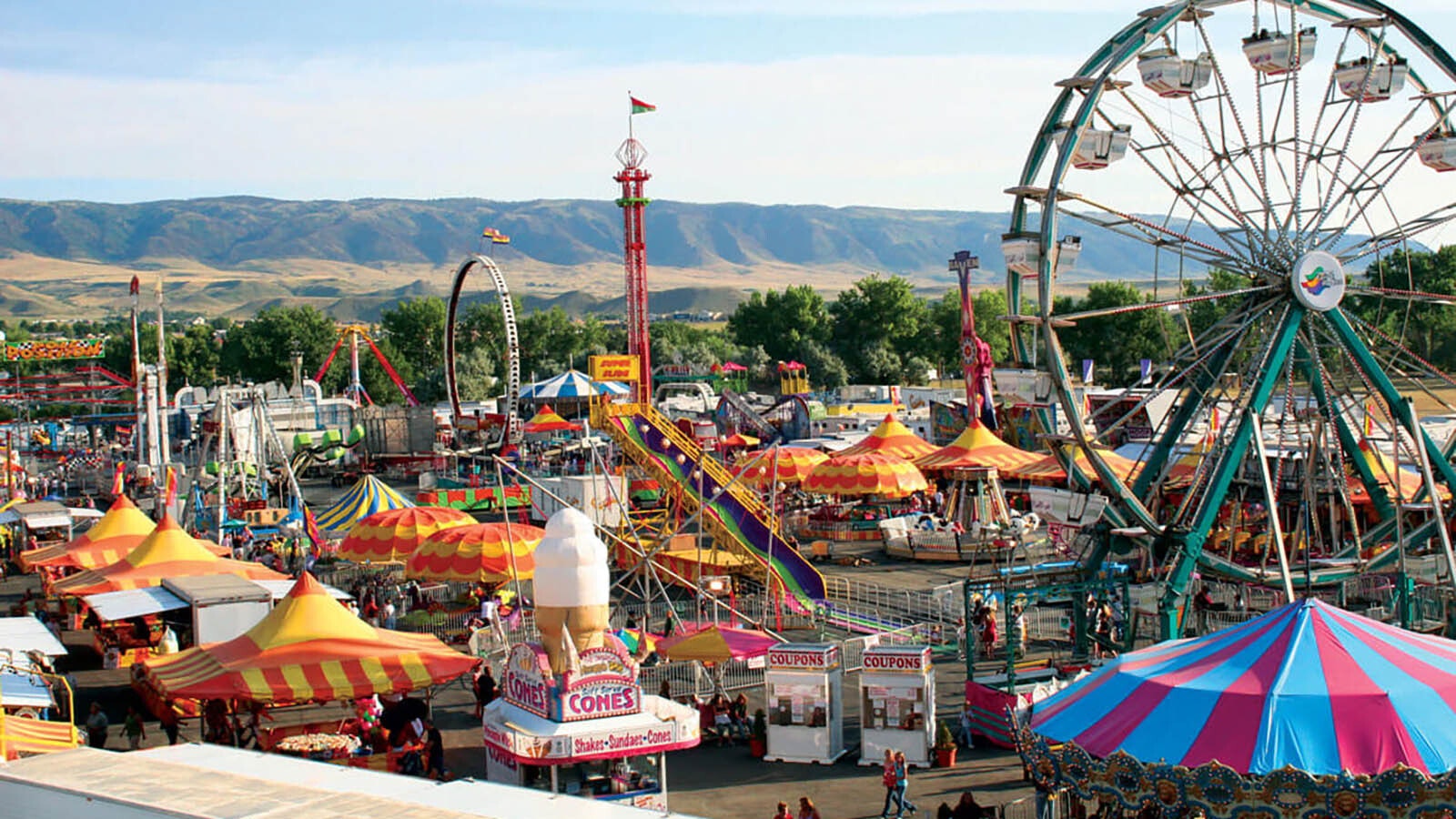 The Central Wyoming Fair and Rodeo in Casper.