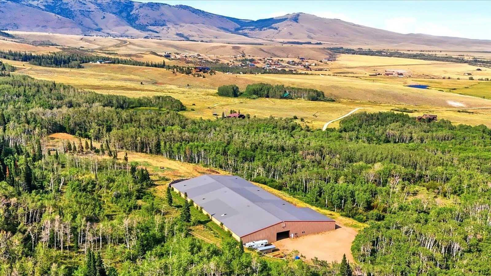 Cross Creek Ranch is a 372-acre spread that offers Jackson Hole-level luxury in the Snowy Range near Centennial. It is publicly listed for the first time at $7.7 million, while comparable home in Jackson would run about $30 million.
