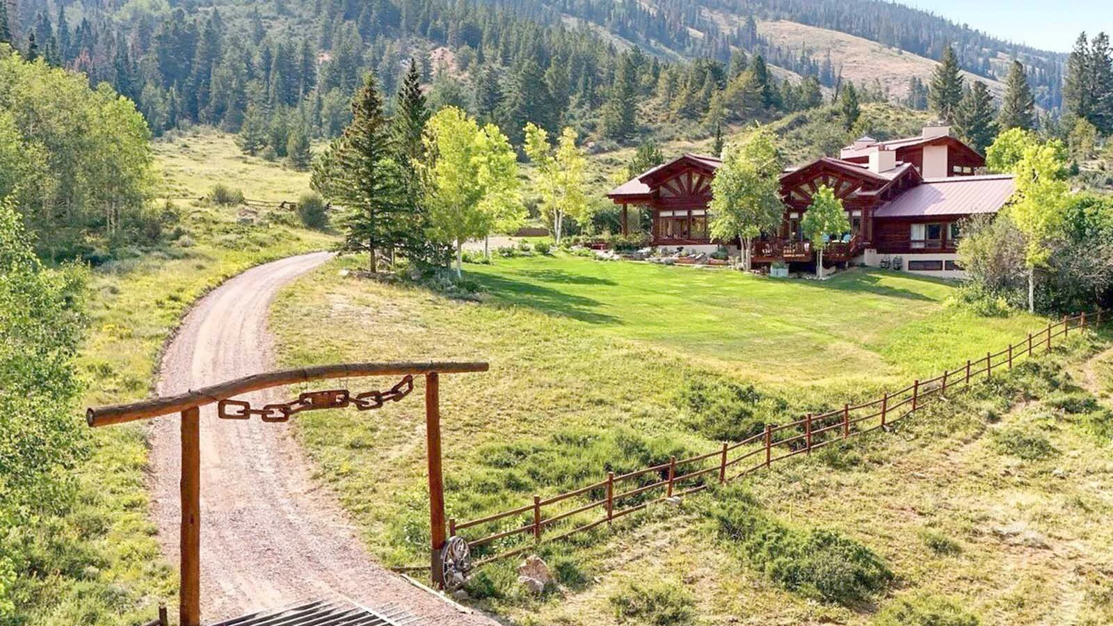 Cross Creek Ranch is a 372-acre spread that offers Jackson Hole-level luxury in the Snowy Range near Centennial. It is publicly listed for the first time at $7.7 million, while comparable home in Jackson would run about $30 million.