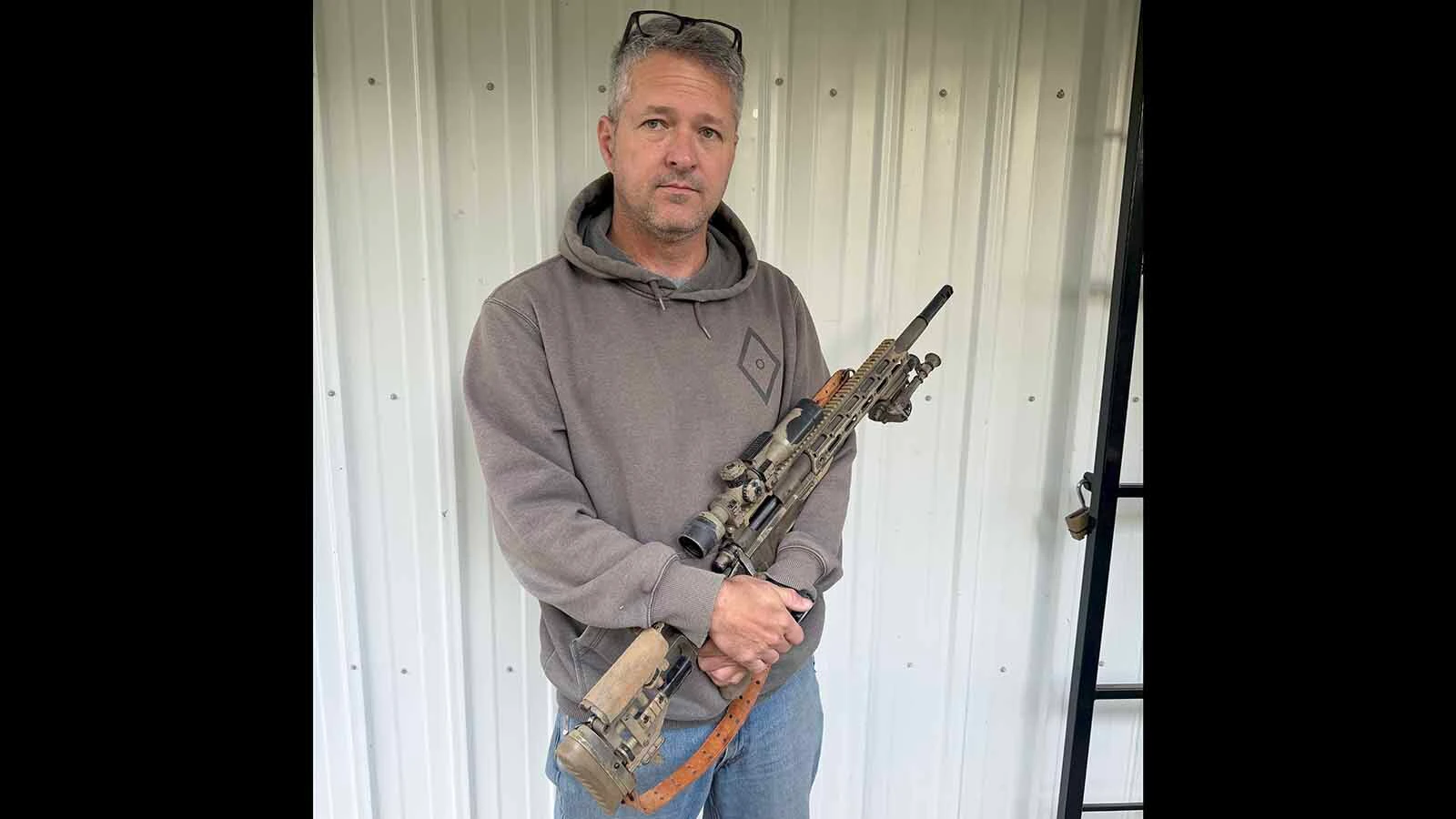 Chad Cassady said holding the weapon again brought back a flood of memories.