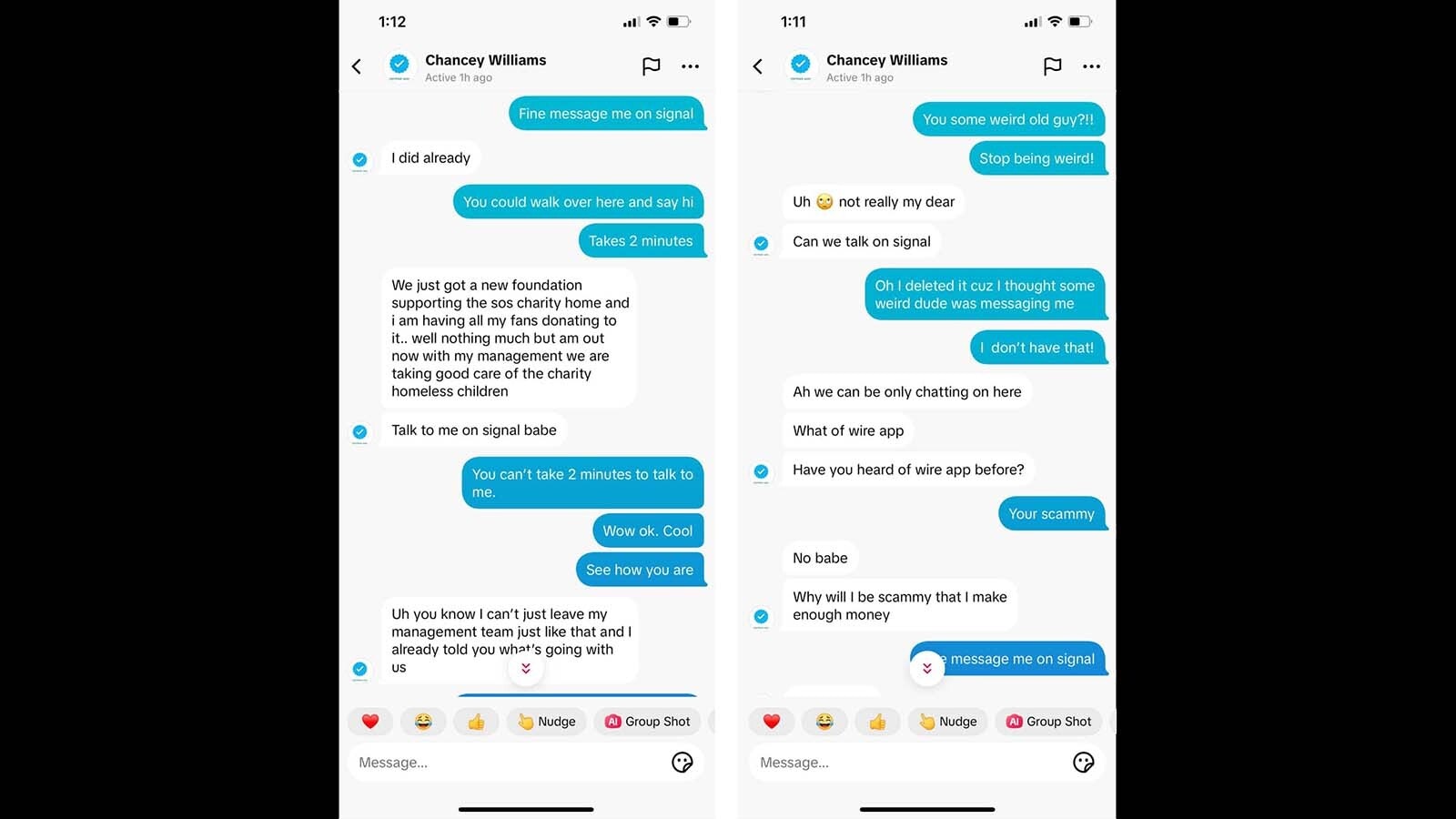 As Wyoming country music star Chancey Williams’ fame rises, so do scams claiming to be him. From fake tickets to events, to manipulated video messages, to proclamations of secret love, Williams has seen it all.
