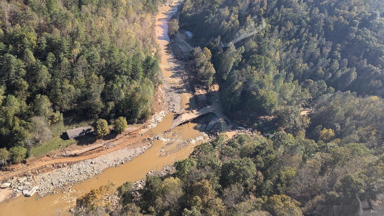 Much of western North Carolina was ravaged by Hurricane Helene last month.