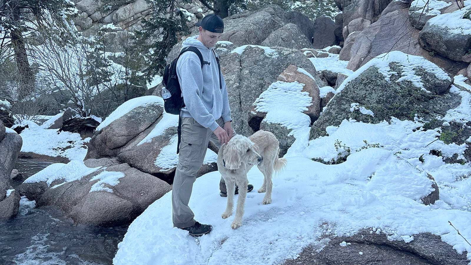 A dog named Charlie a Wyoming couple rescued from a California shelter running off with a whiteout blizzard on the way triggered a 24-hour search. It was a miracle, Charlie’s owners believe, that a newlywed couple in the middle of nowhere found him. 