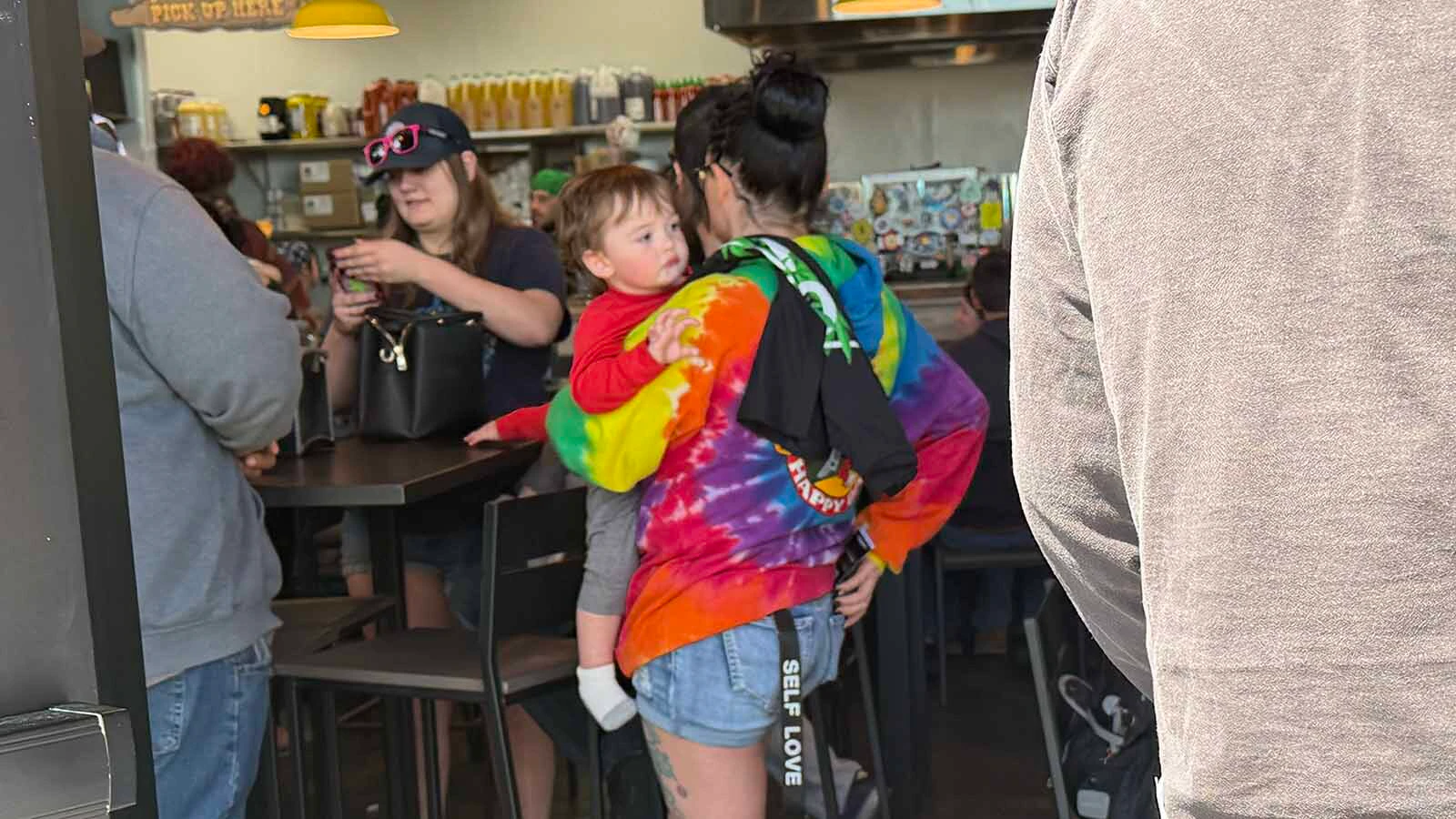 A weed-themed sandwich shop opened in Casper, Wyoming, on Friday, where marijuana possession can lead to jail time. "I feel the fact that it’s a little taboo” is part of the draw, says the manager.
