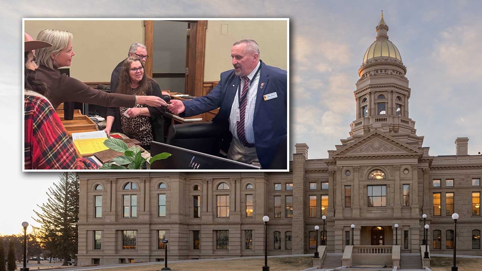 Laramie County Sheriff Brian Kozak told Cowboy State Daily on Saturday that his agency is investigating the Monday incident in which a Teton County GOP leader handed checks to lawmakers on the state House floor after adjournment — after multiple citizens voiced bribery concerns.