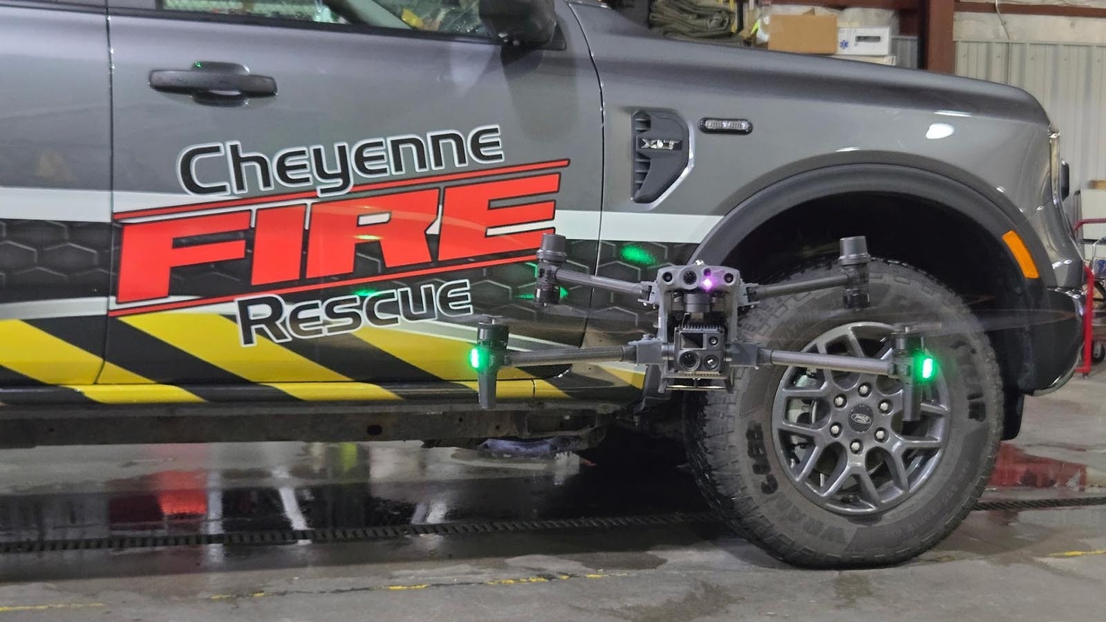 A drone Cheyenne Fire and Rescue uses.