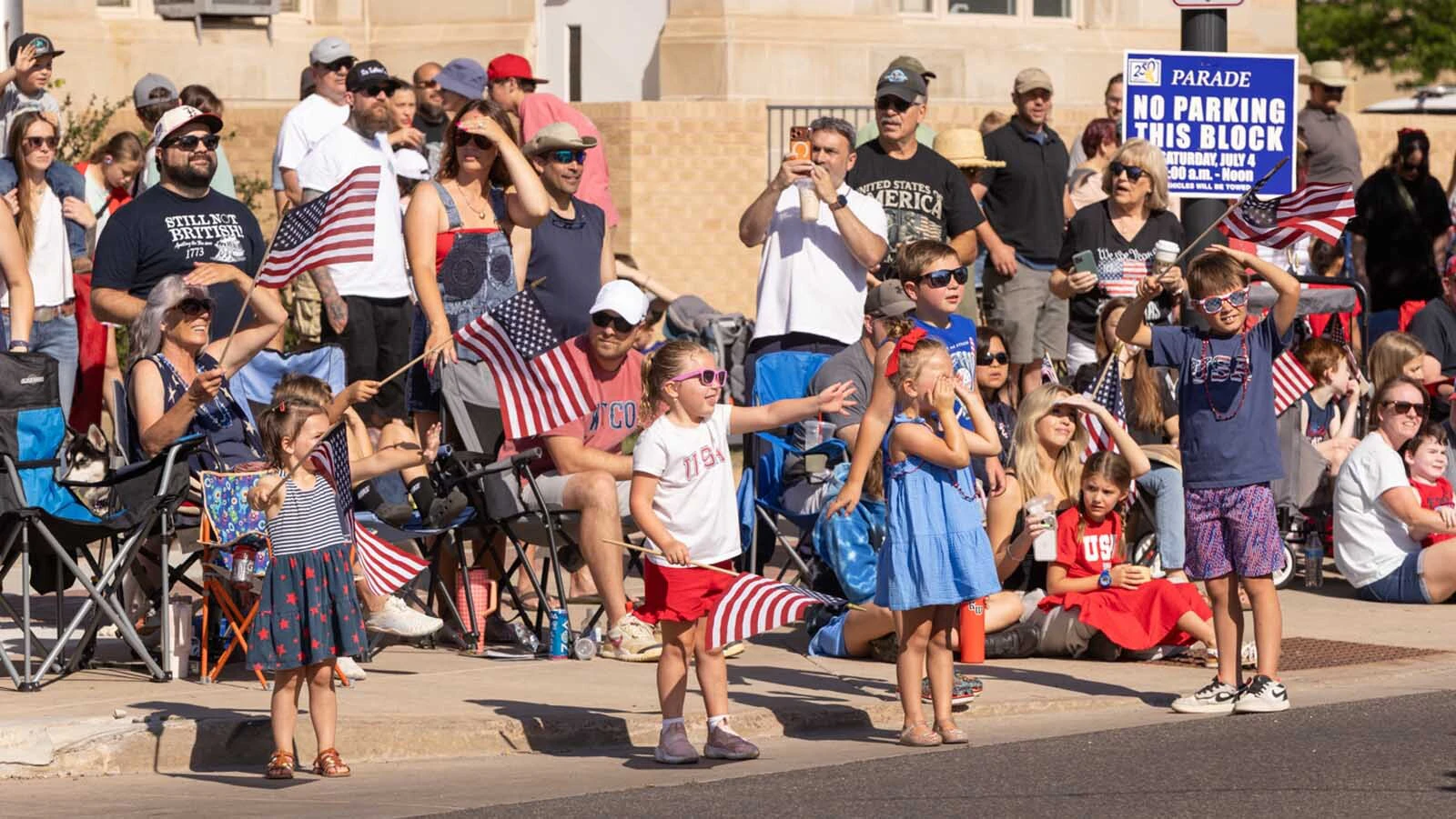 Thousands of people showed up hours early to get prime spots for the Cheyenne 250th Fourth of July Parade.