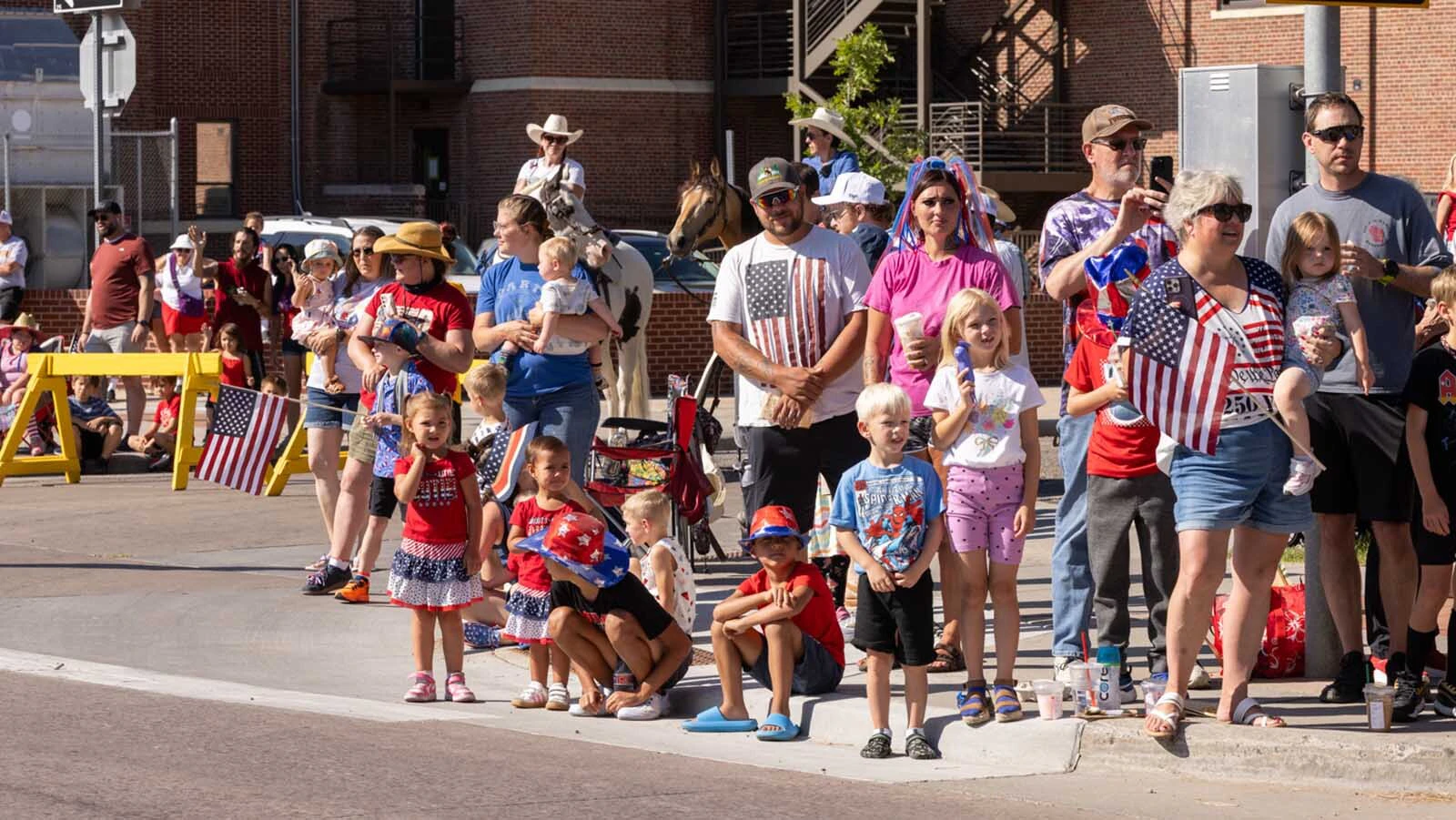 Thousands of people showed up hours early to get prime spots for the Cheyenne 250th Fourth of July Parade.