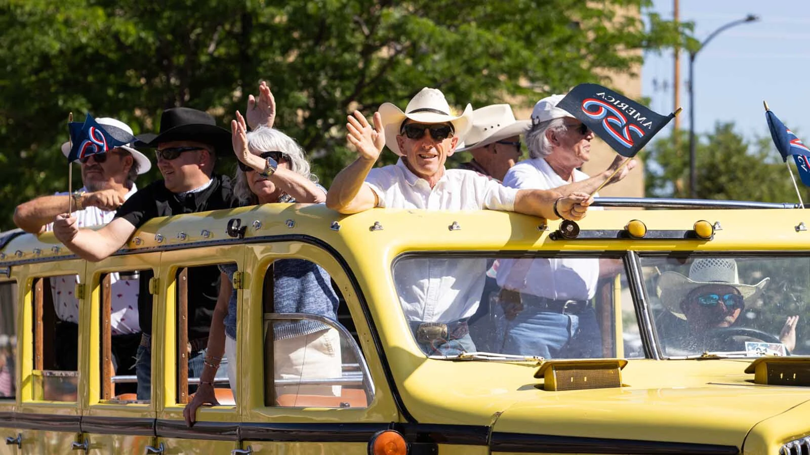 Thousands of people showed up hours early to get prime spots for the Cheyenne 250th Fourth of July Parade.