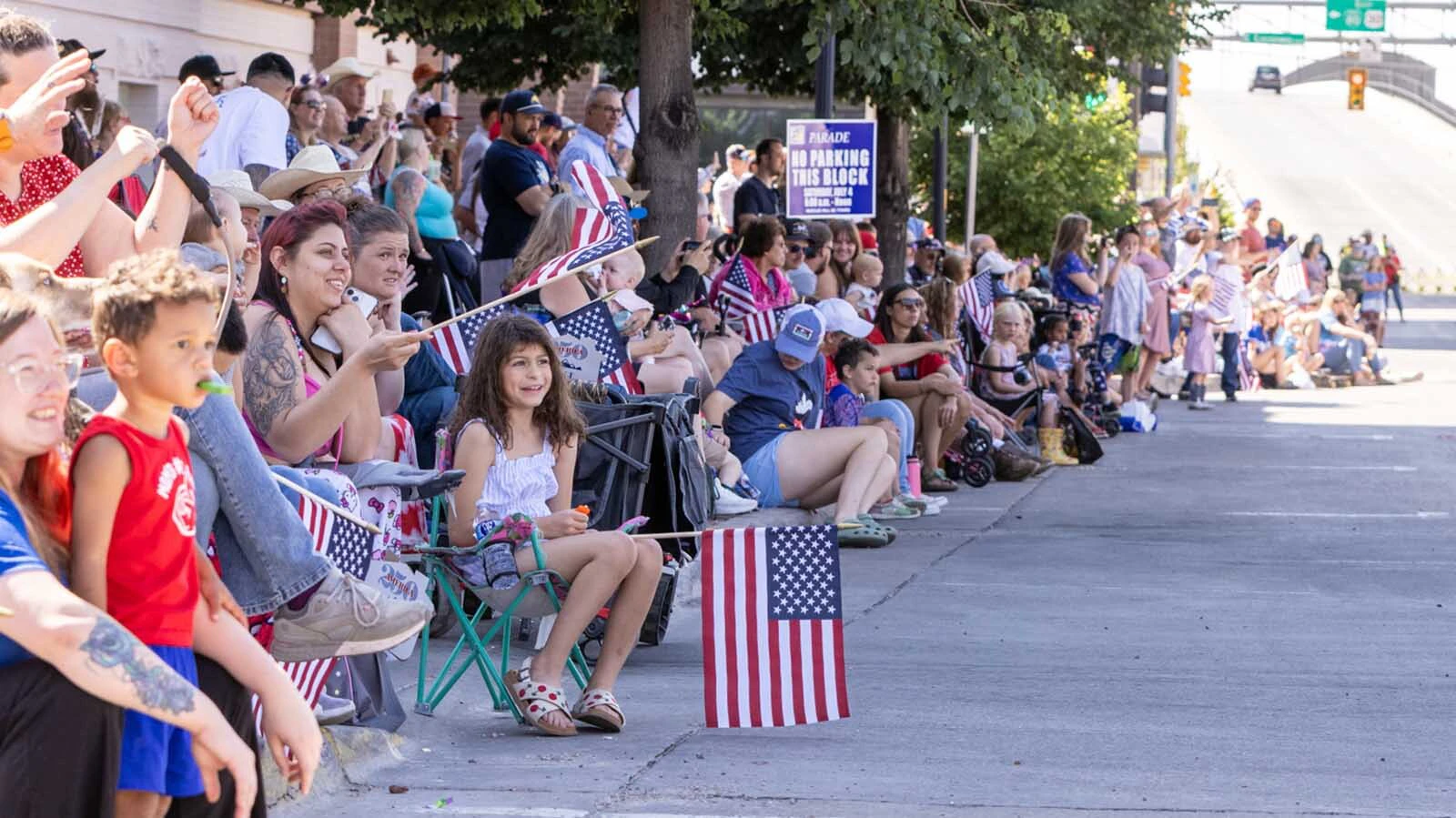 Thousands of people showed up hours early to get prime spots for the Cheyenne 250th Fourth of July Parade.