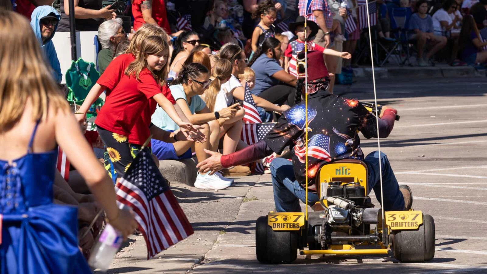 Thousands of people showed up hours early to get prime spots for the Cheyenne 250th Fourth of July Parade.