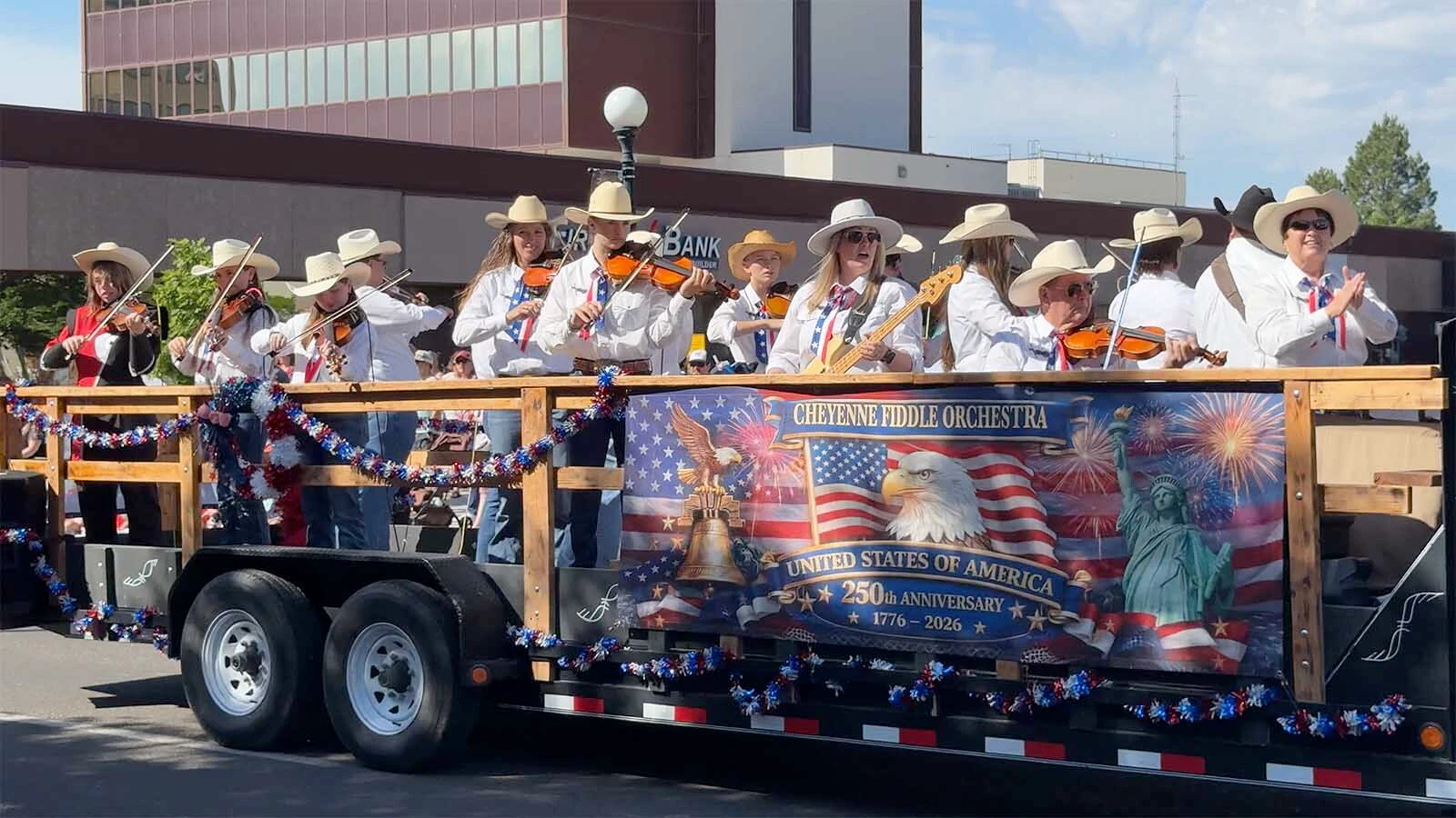 Music and military were major themes of the Cheyenne 250th Fourth of July Parade on Saturday.