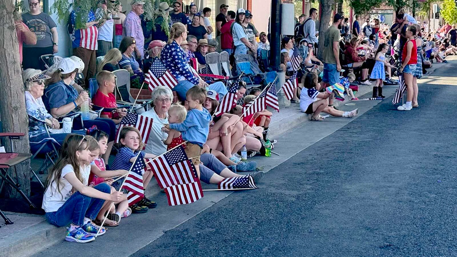 Thousands of people showed up hours early to get prime spots for the Cheyenne 250th Fourth of July Parade.