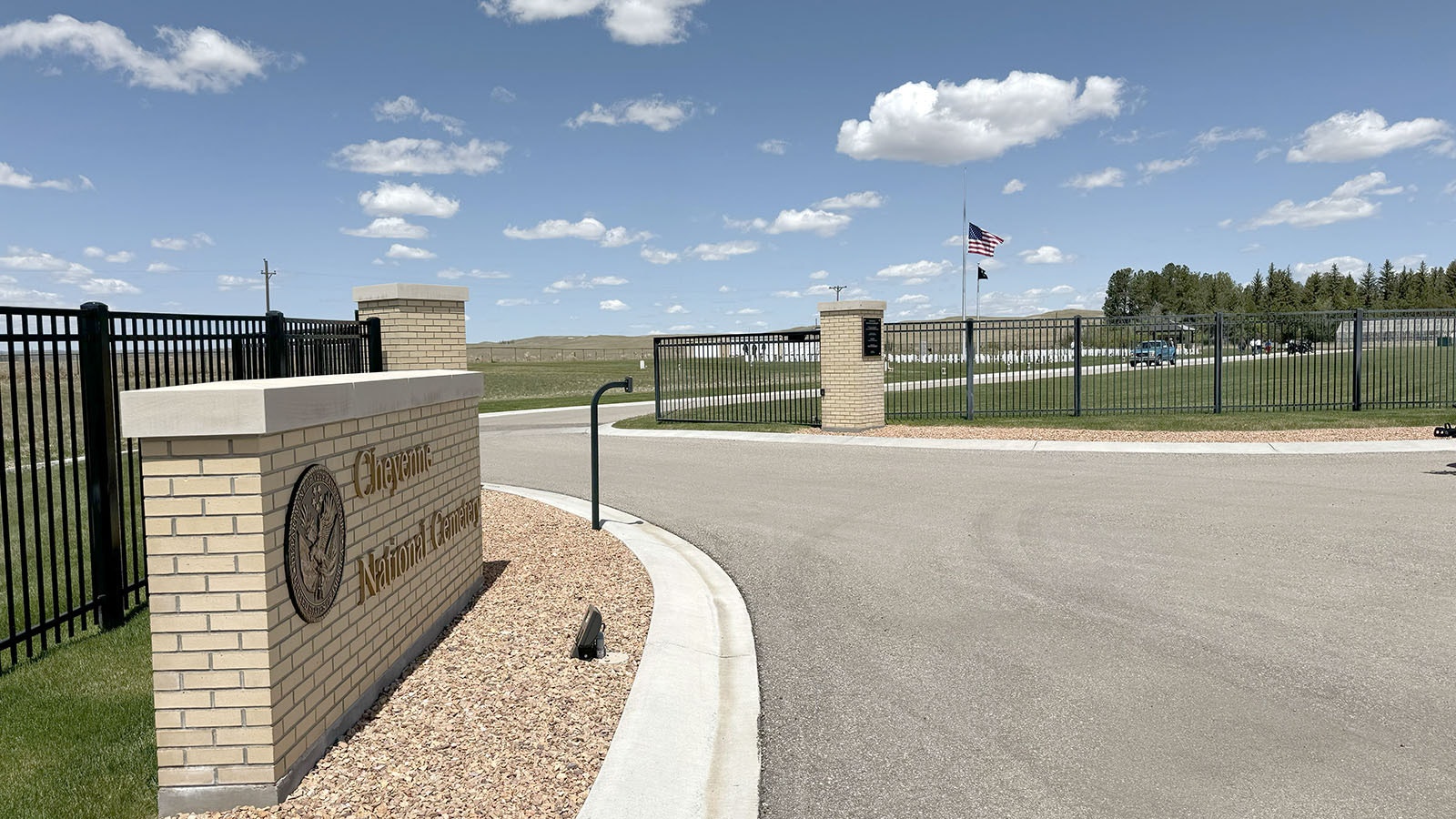 The Cheyenne National Cemetery, which is run by the U.S. Veterans Administration, is a 5-acre site located off Happy Jack Road, and dedicated in October 2020.