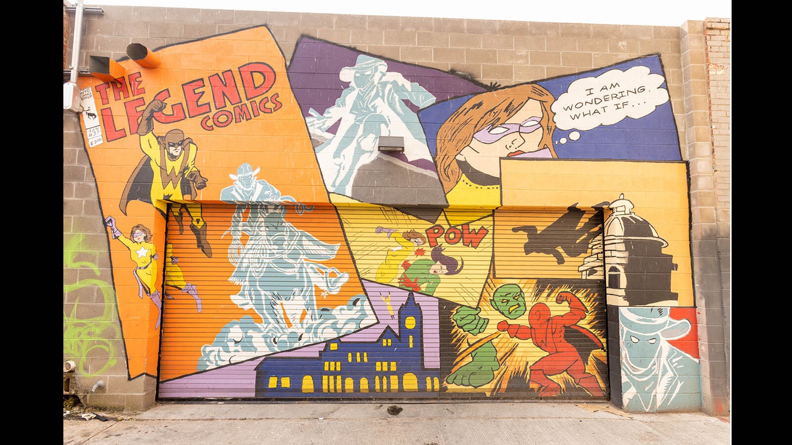 This gallery features some hidden gems found in an alleyway on downtown Cheyenne along Warren and Central avenues behind Sanford's Grub and Pub.