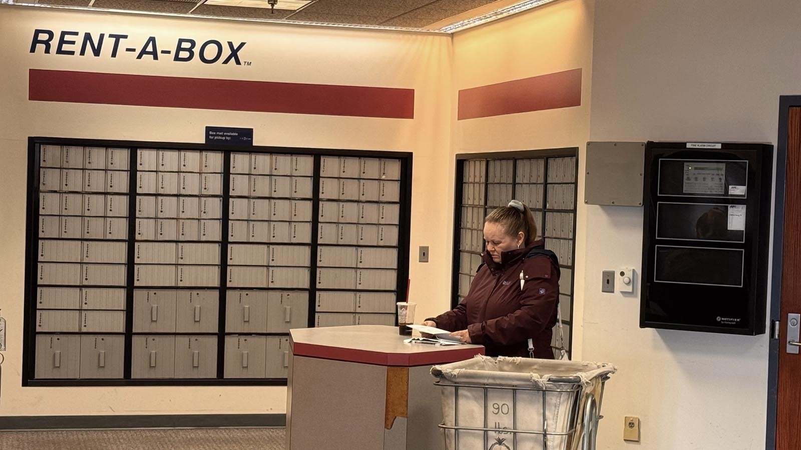 The U.S. Post Office annex in Cheyenne.