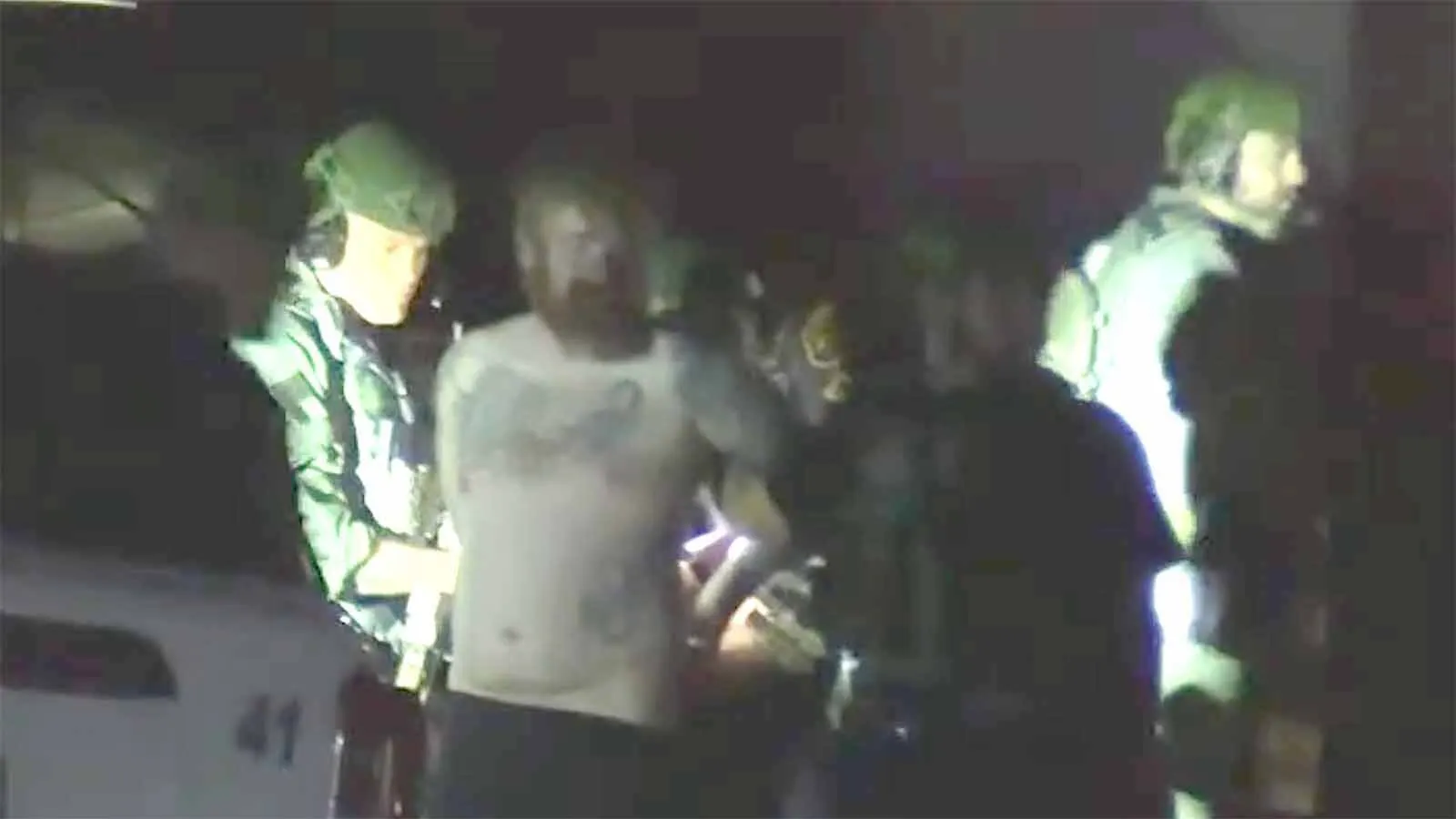 A man who has reportedly threatened “suicide by cop” multiple times held police in a 2.5-hour standoff early Saturday morning. “They are putting him in a squad car, guys. It’s over,” says the man behind Fubar on Patrol, who livestreamed the standoff.