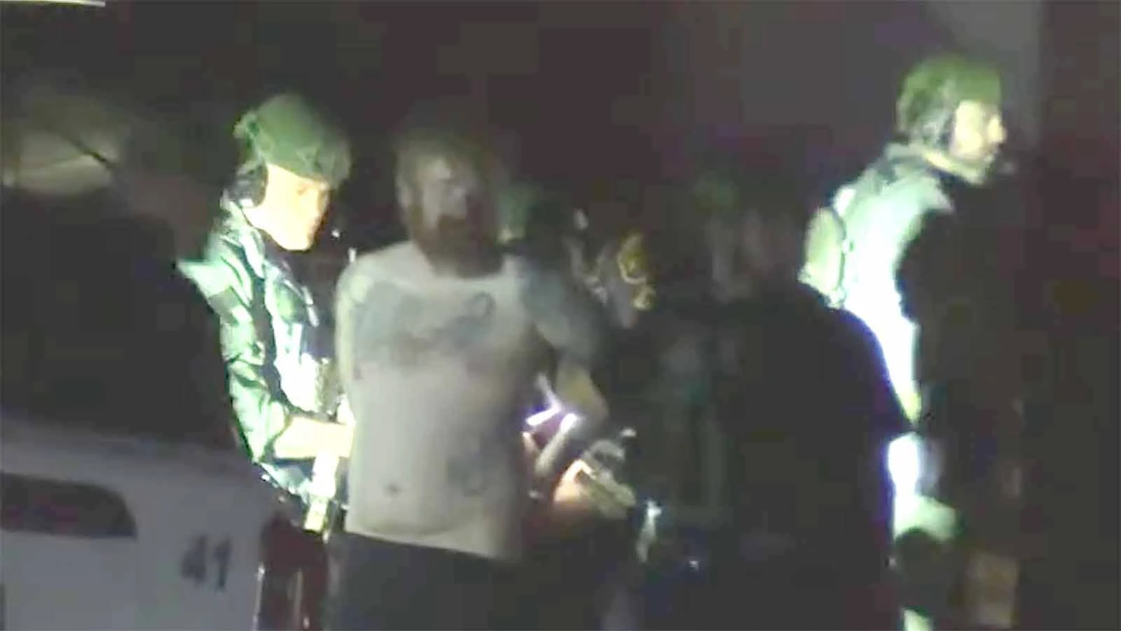 A man who has reportedly threatened “suicide by cop” multiple times held police in a 2.5-hour standoff early Saturday morning. “They are putting him in a squad car, guys. It’s over,” says the man behind Fubar on Patrol, who livestreamed the standoff.