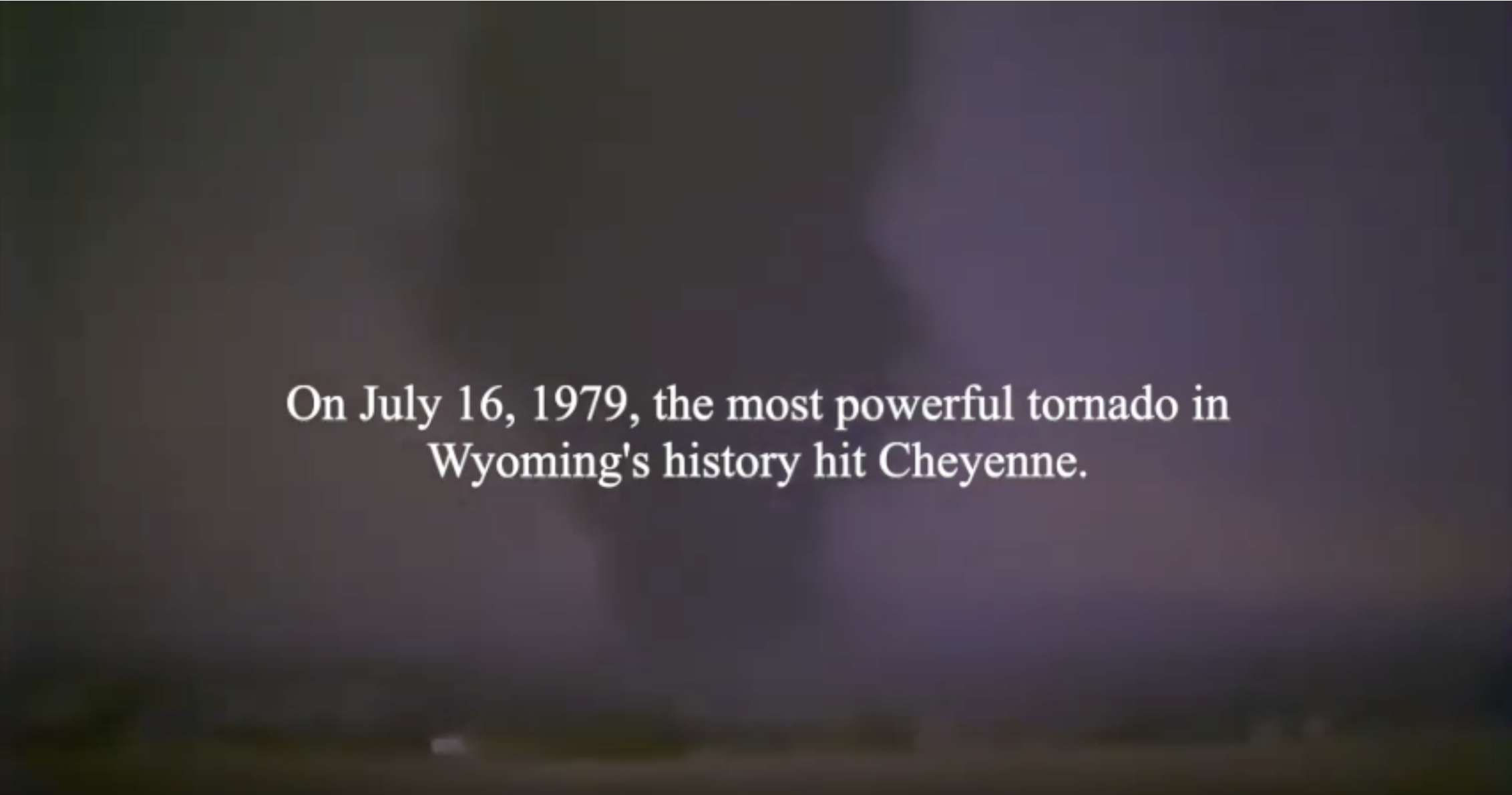 Cheyenne tornado