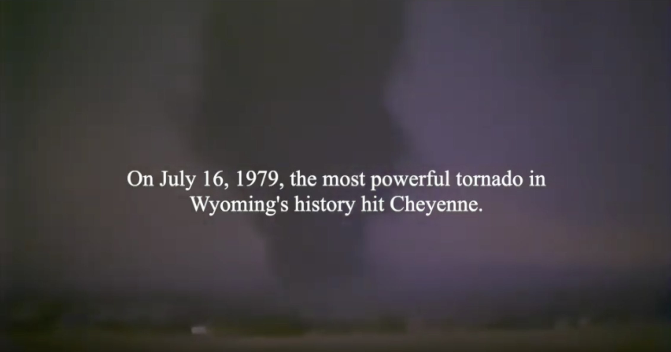Cheyenne tornado
