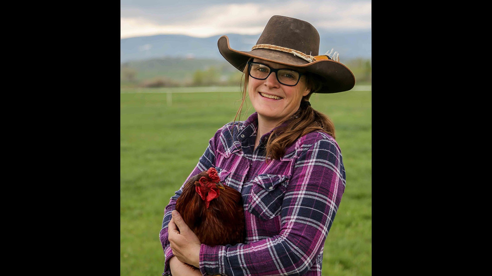 Melissa Hemken, a pastured-poultry producer who farms 35 irrigated acres outside Lander.