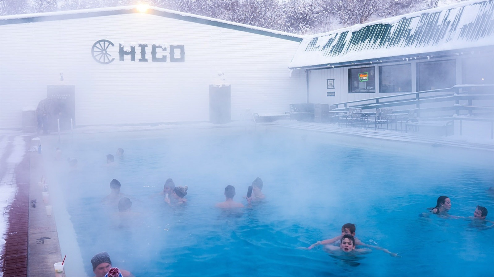 Chico Hot Springs in Pray, Montana.