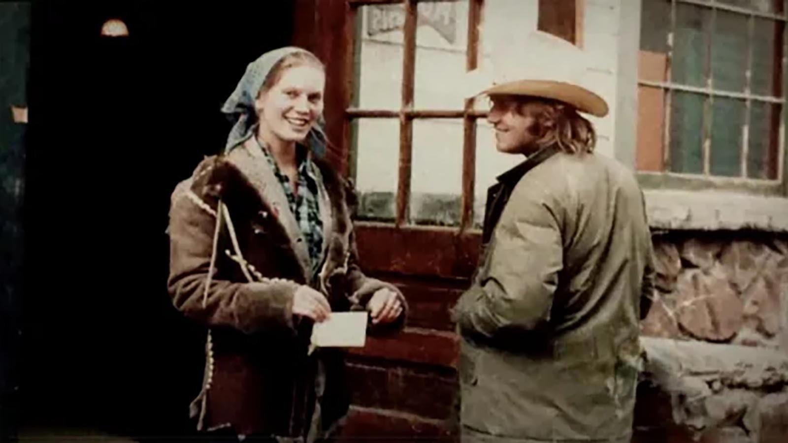 Then first-time actor Jeff Bridges met his wife Susan Geston at the Chico Saloon in 1975.
