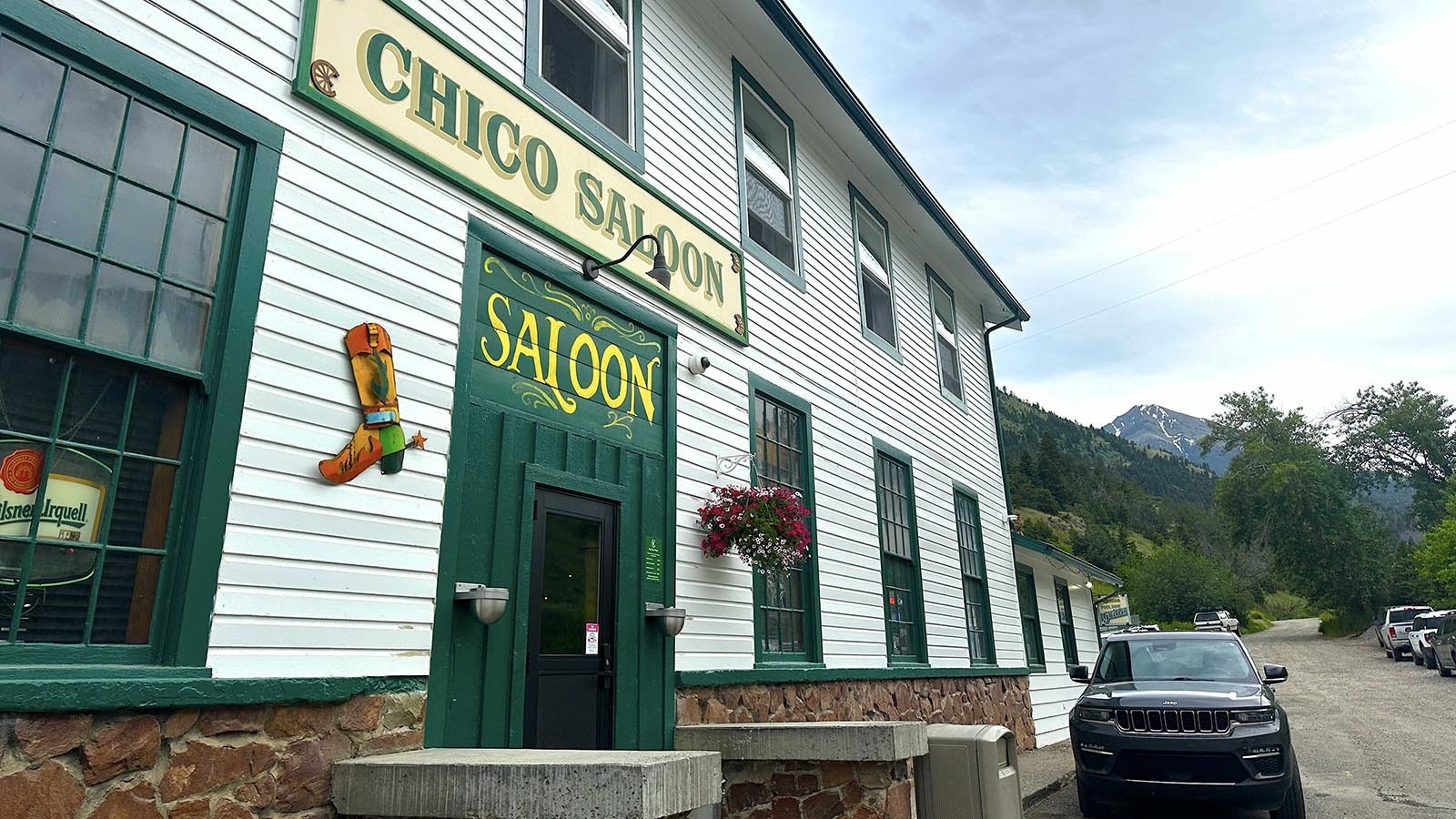 Part hot spring hangout, part honkytonk: Montana’s Chico Saloon, just north of the Wyoming border in the Paradise Valley.