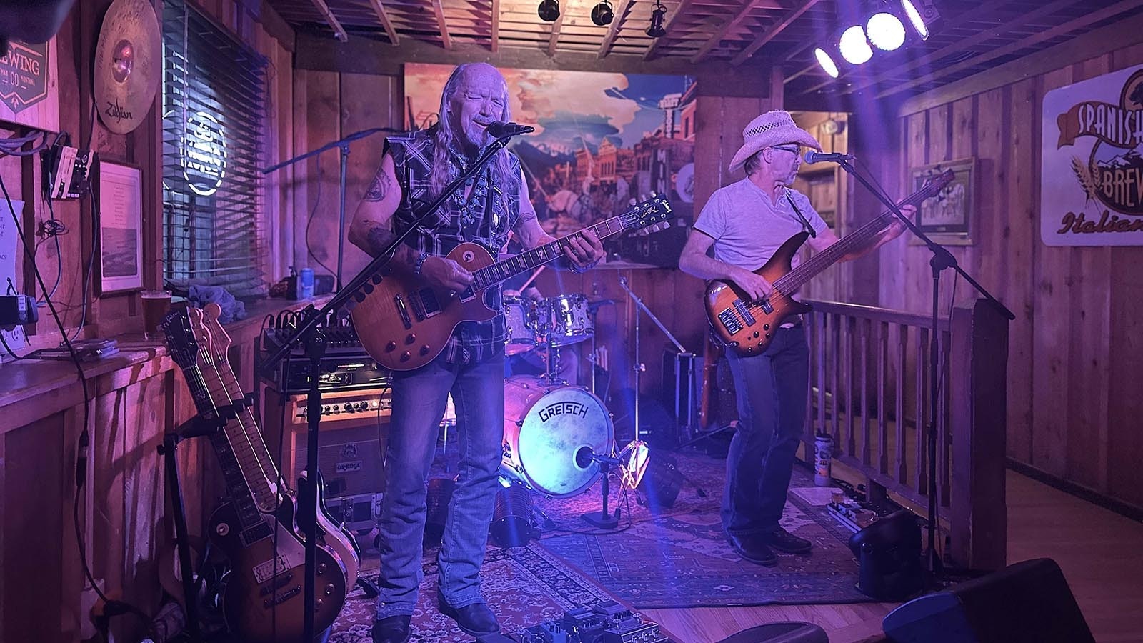 The band Three Eyed Jack rocks the Chico crowd.